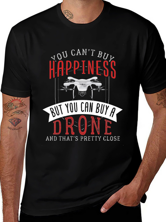 Drone T-Shirt - Happiness & Drones