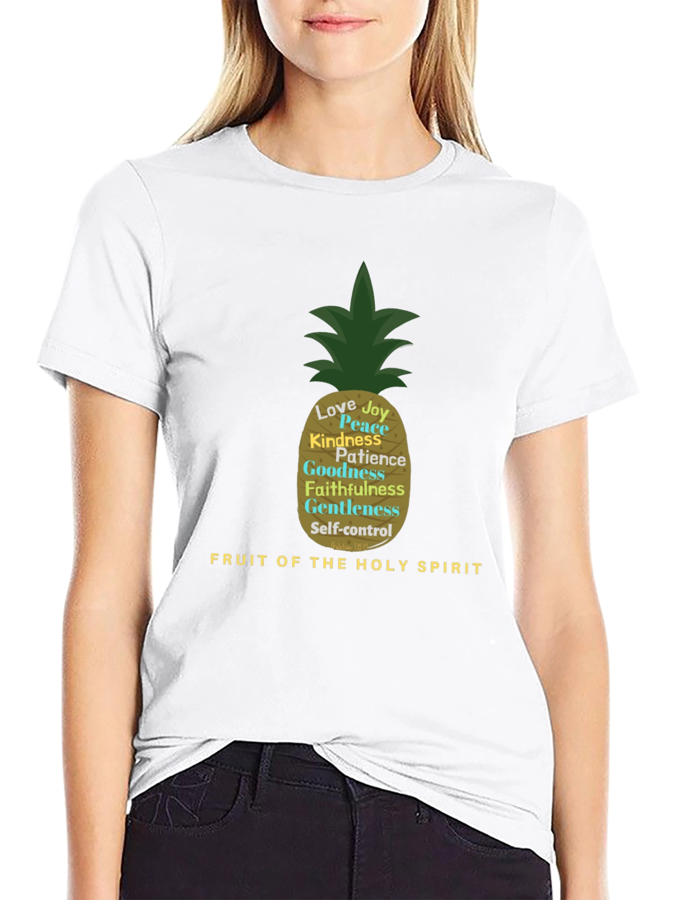 Fruit of the Spirit Pineapple Graphic Tee