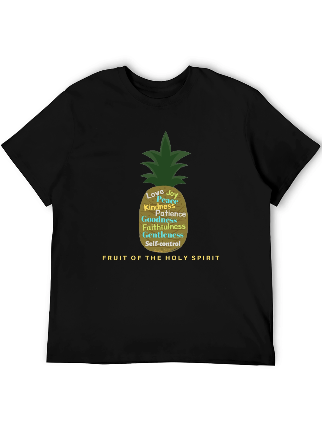 Fruit of the Spirit Pineapple Graphic Tee