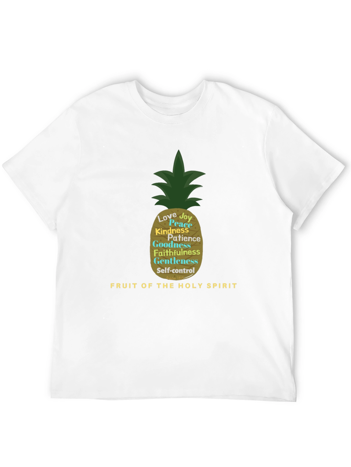 Fruit of the Spirit Pineapple Graphic Tee
