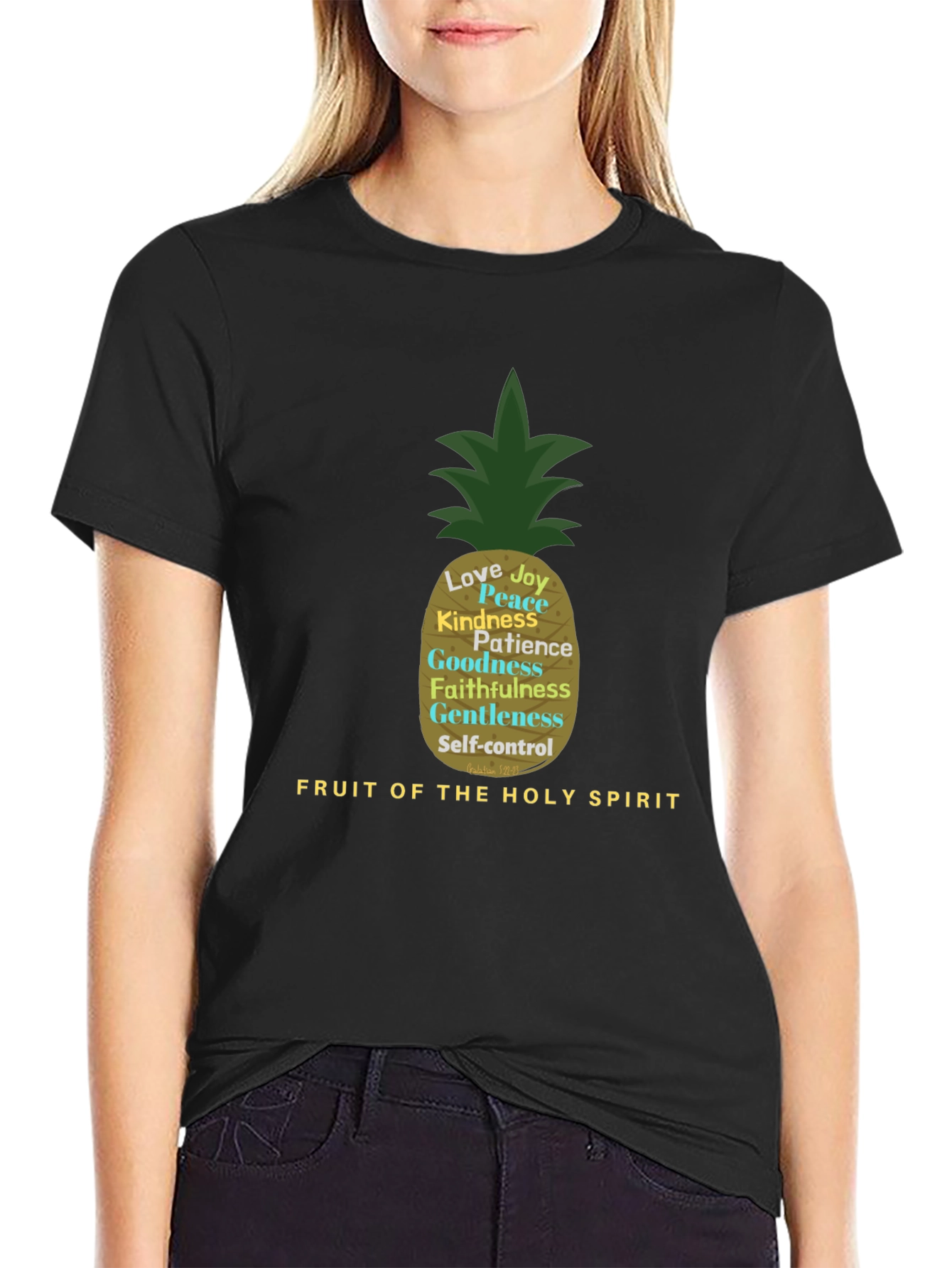 Fruit of the Spirit Pineapple Graphic Tee