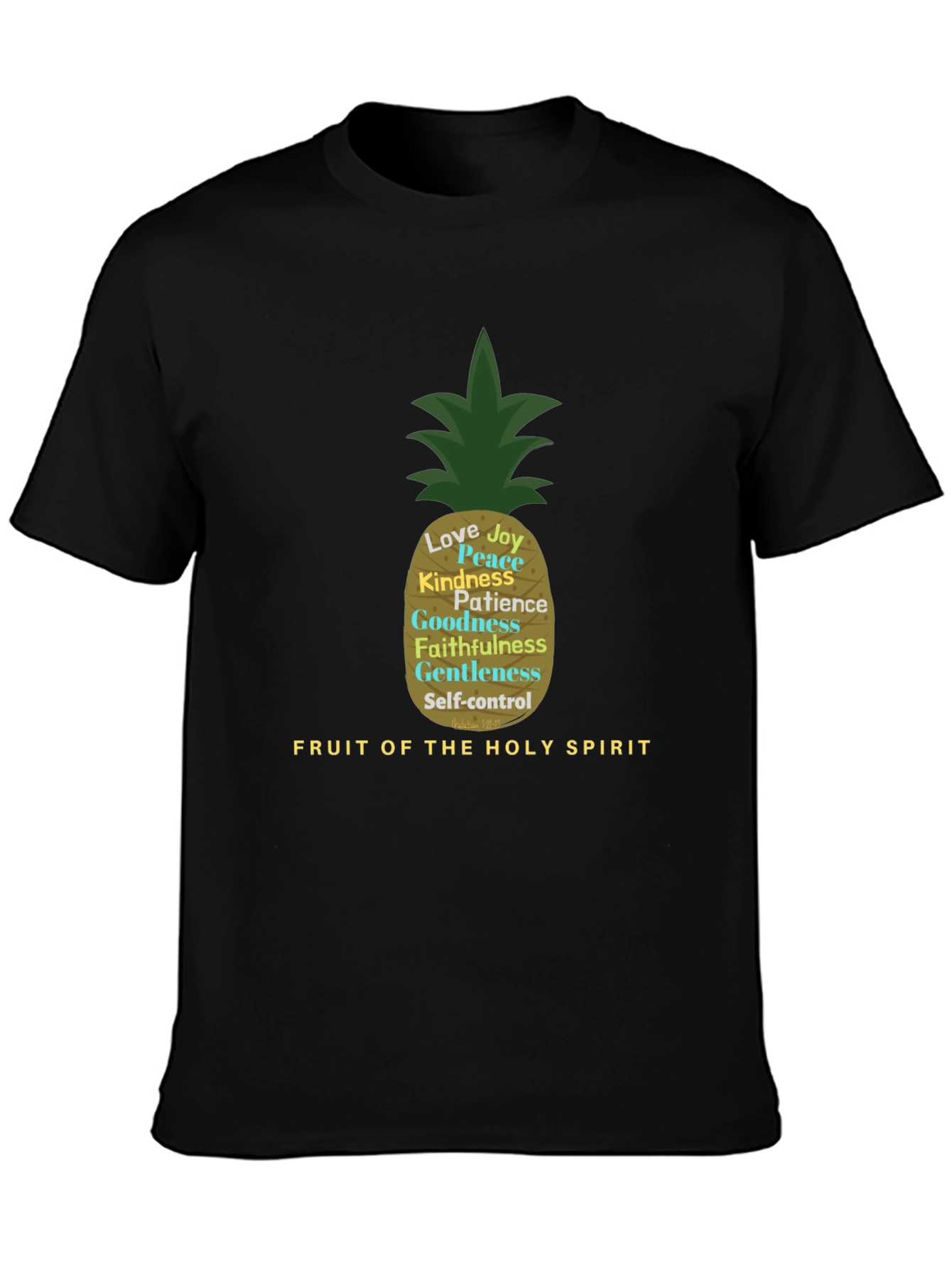 Fruit of the Spirit Pineapple Graphic Tee