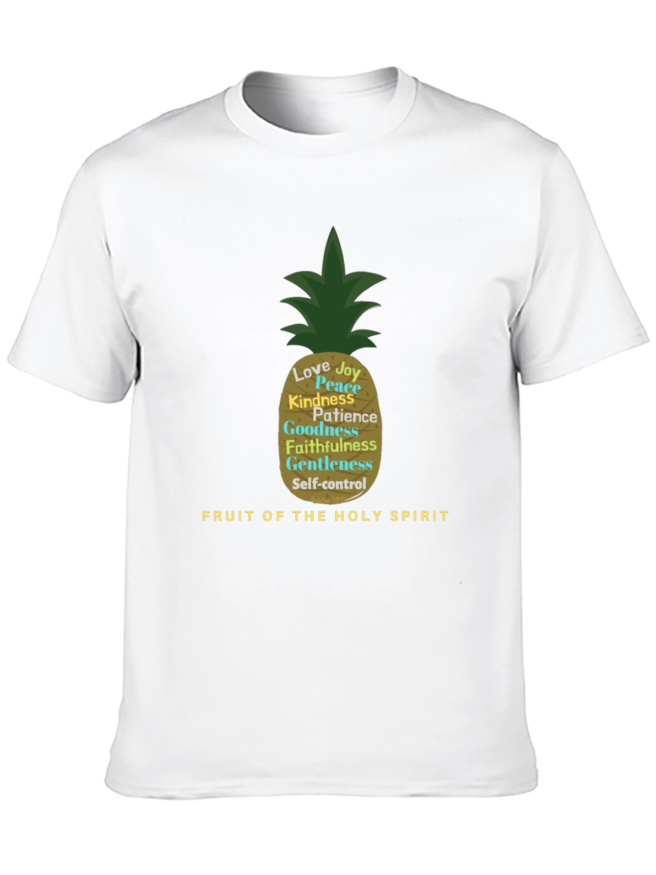 Fruit of the Spirit Pineapple Graphic Tee