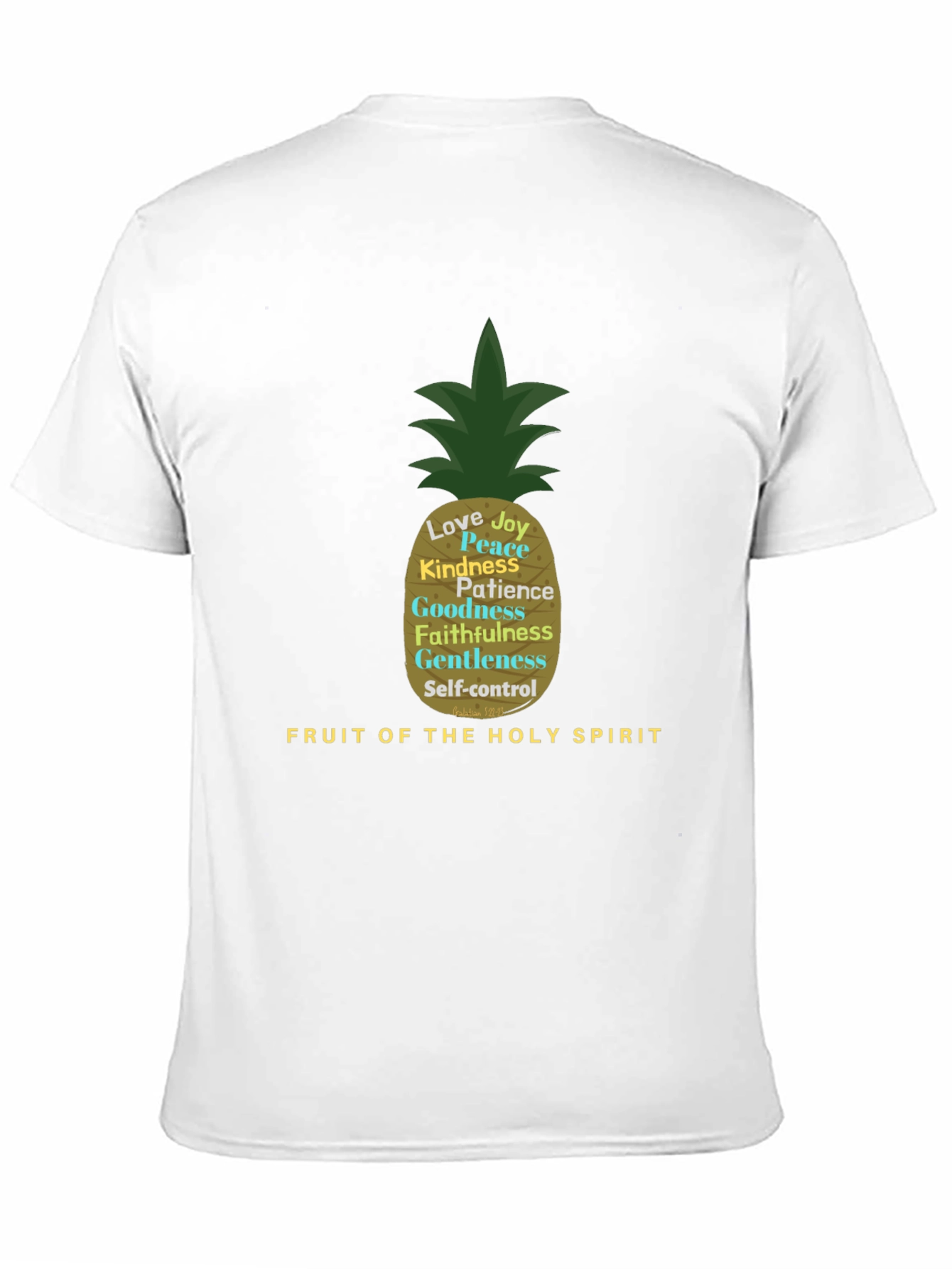 Fruit of the Spirit Pineapple Graphic Tee