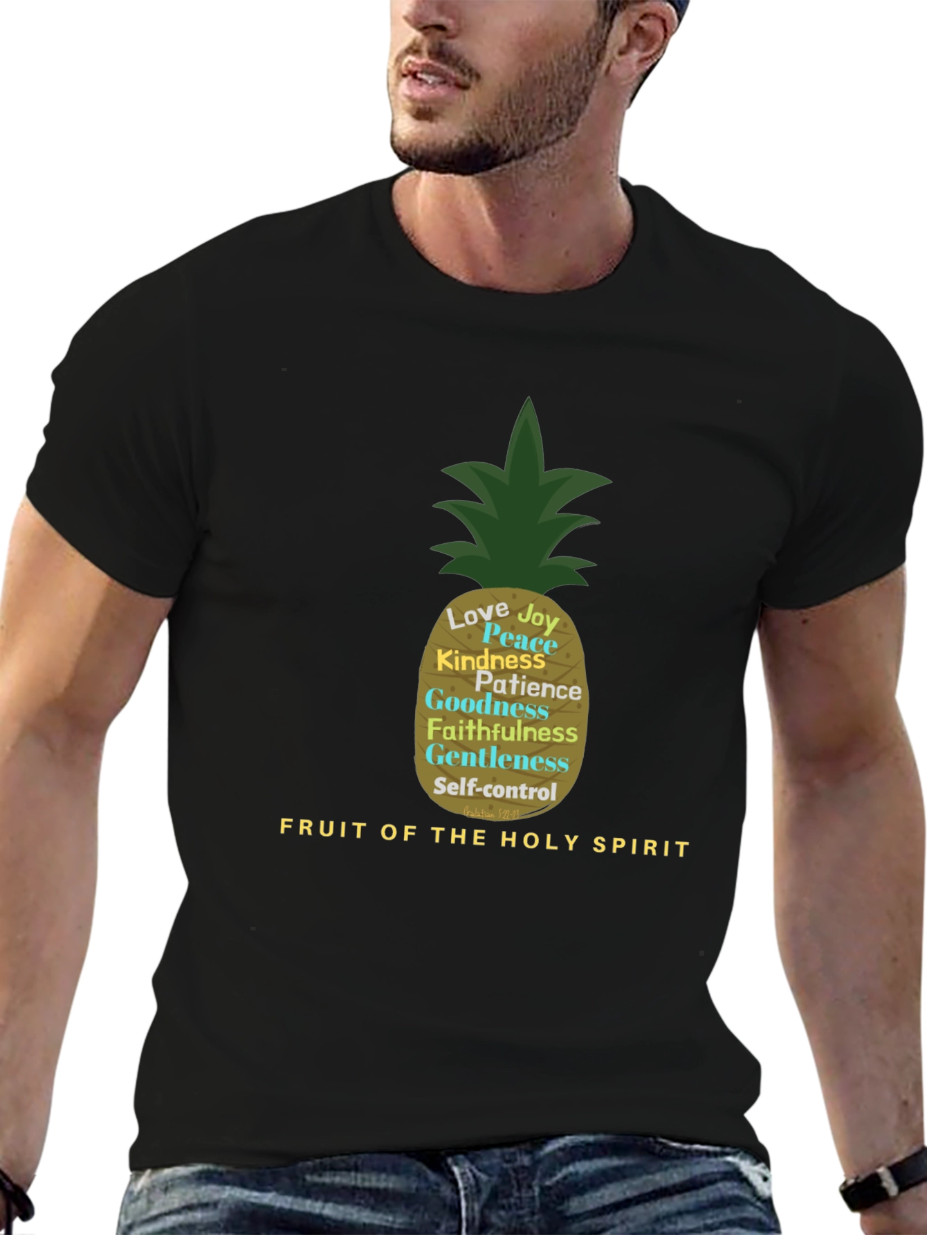 Fruit of the Spirit Pineapple Graphic Tee