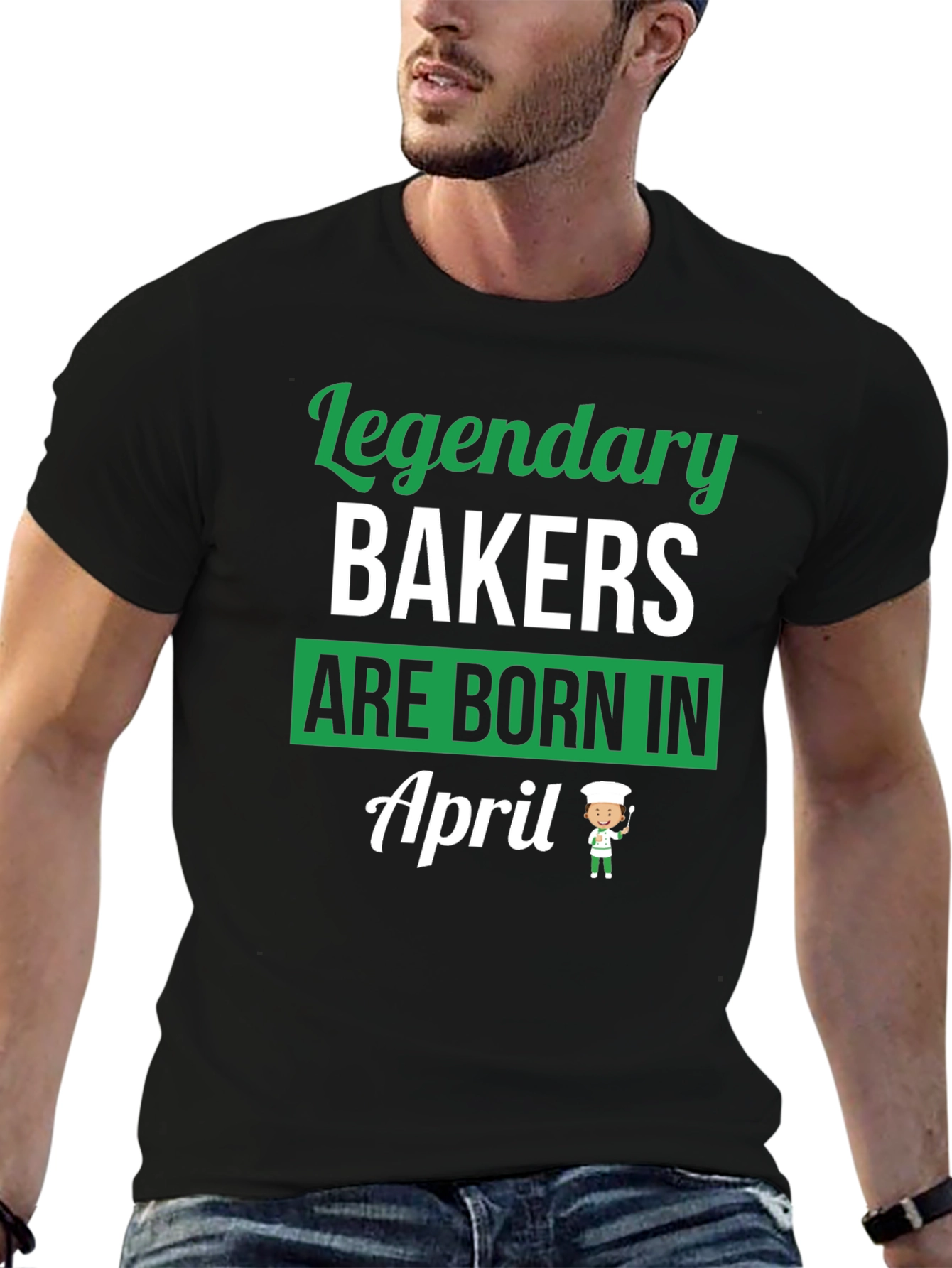 Legendary Bakers Born in April T-Shirt