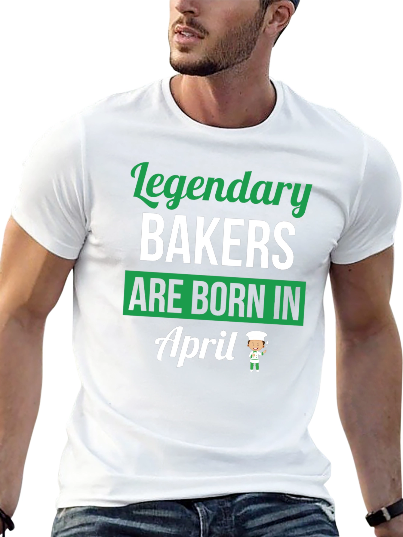 Legendary Bakers Born in April T-Shirt