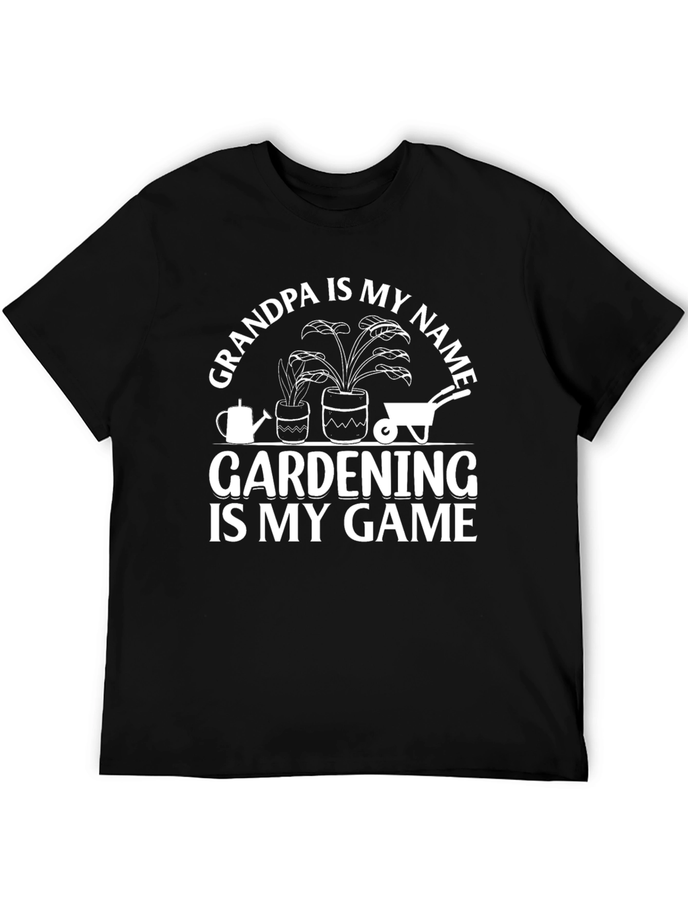 Grandpa Gardening T-Shirt: Name Game