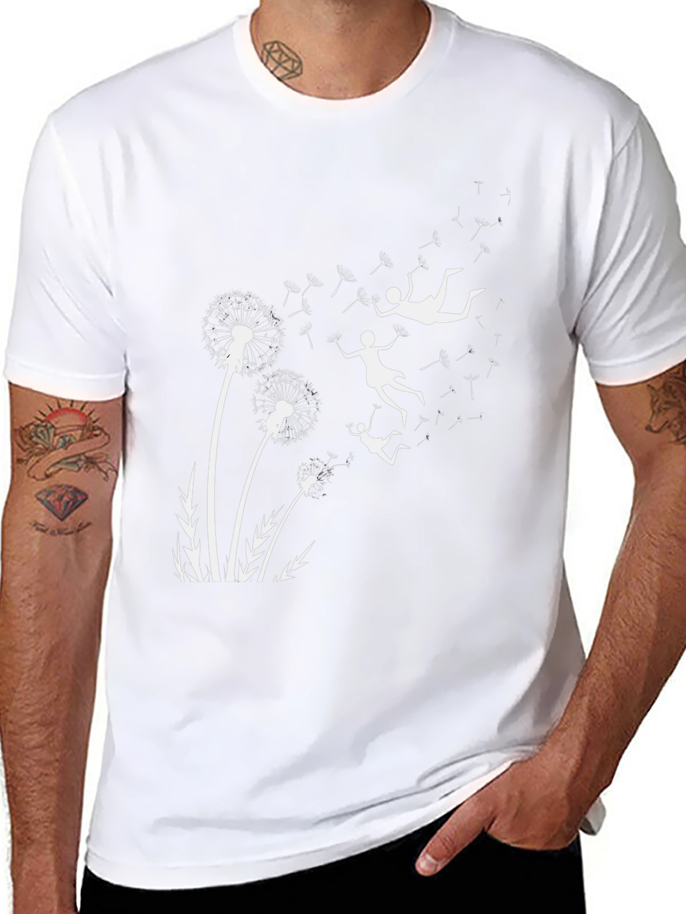 Whimsical Dandelion Dream T-Shirt