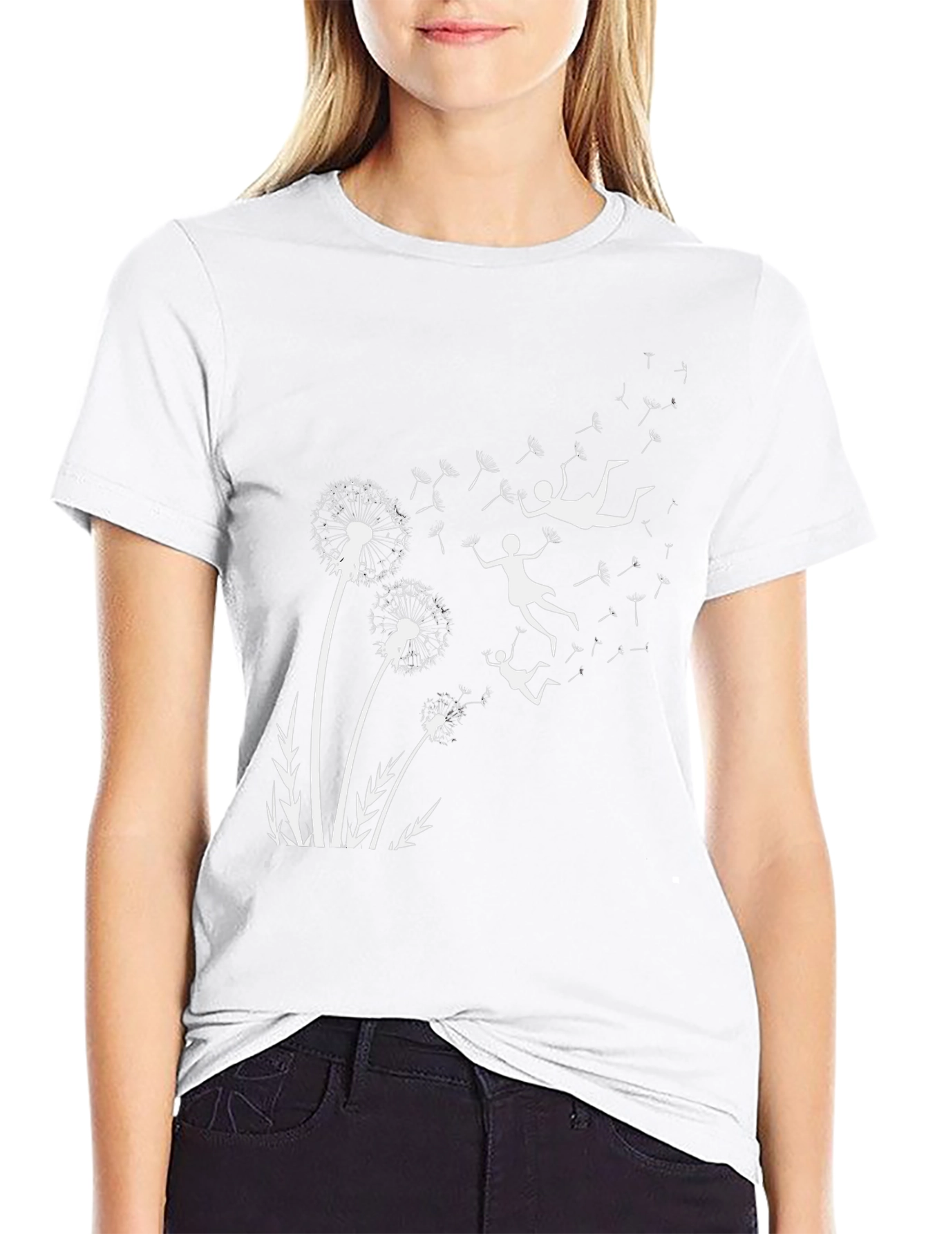 Whimsical Dandelion Dream T-Shirt