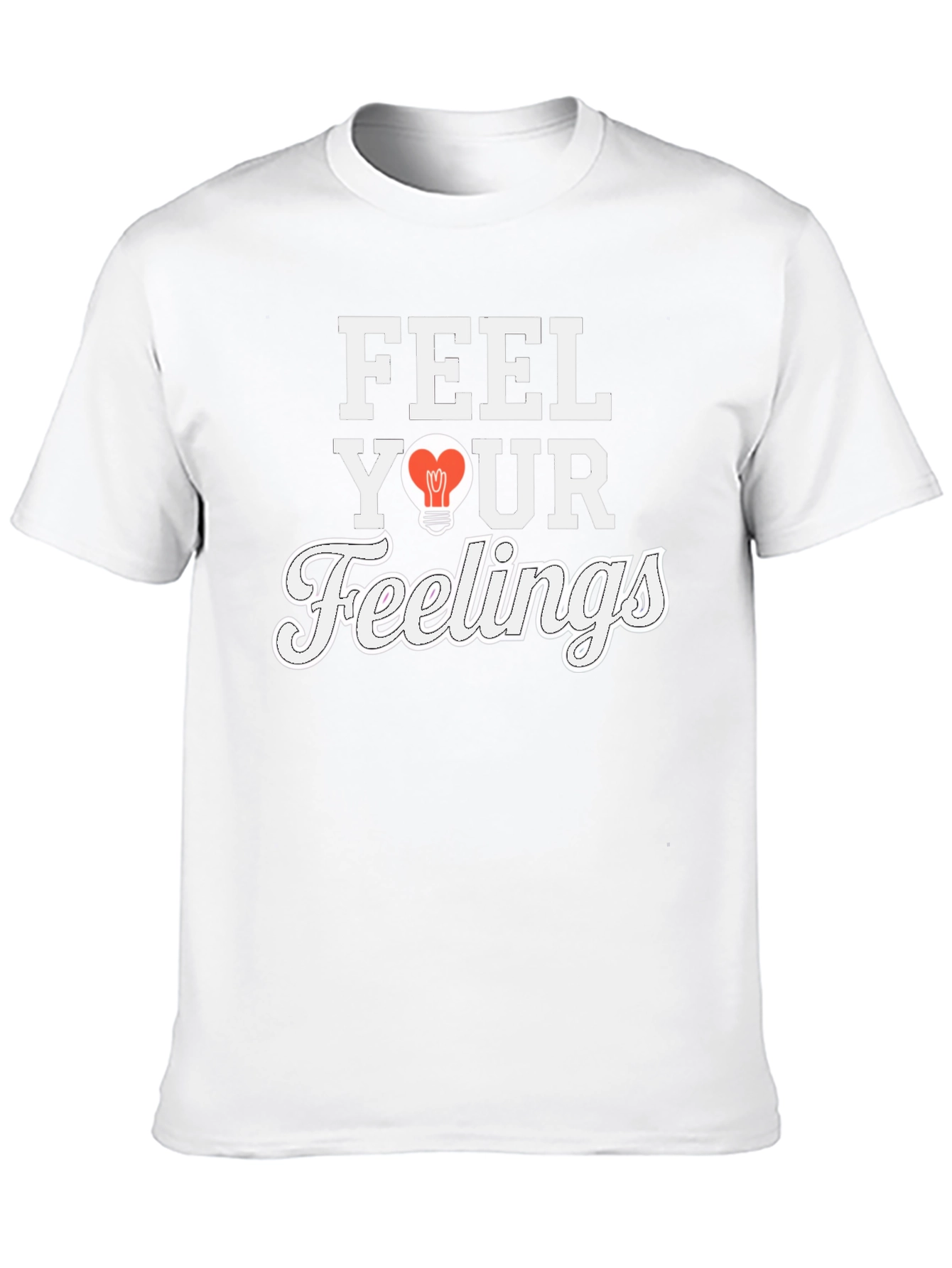 Feel Your Feelings Graphic T-Shirt - Black