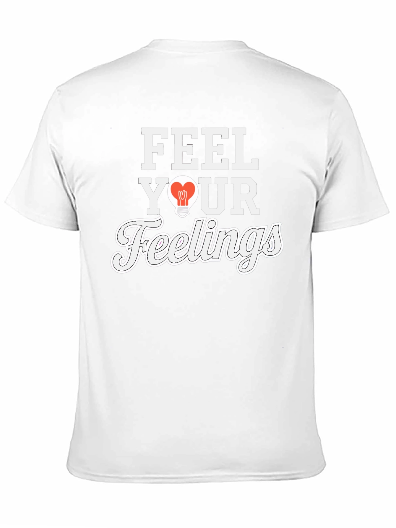 Feel Your Feelings Graphic T-Shirt - Black