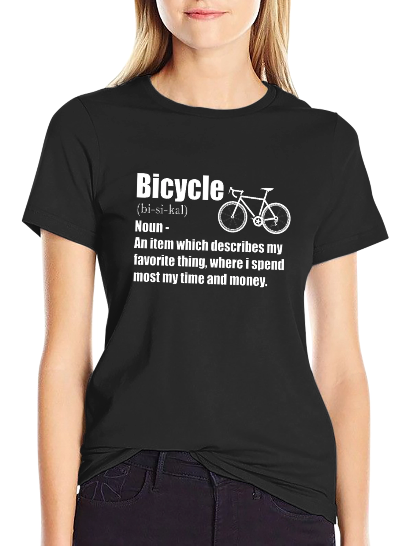 Bicycle Definition T-Shirt - Cyclist Gift