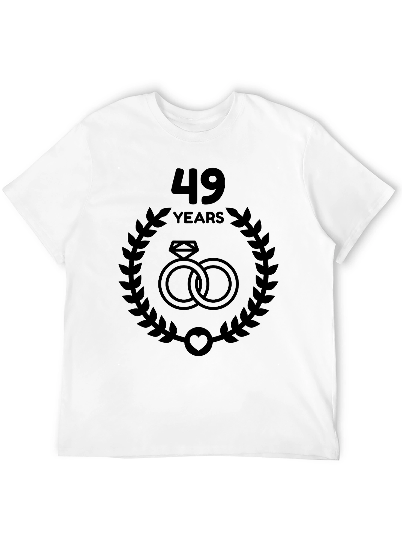 49th Anniversary T-Shirt - Love & Celebration