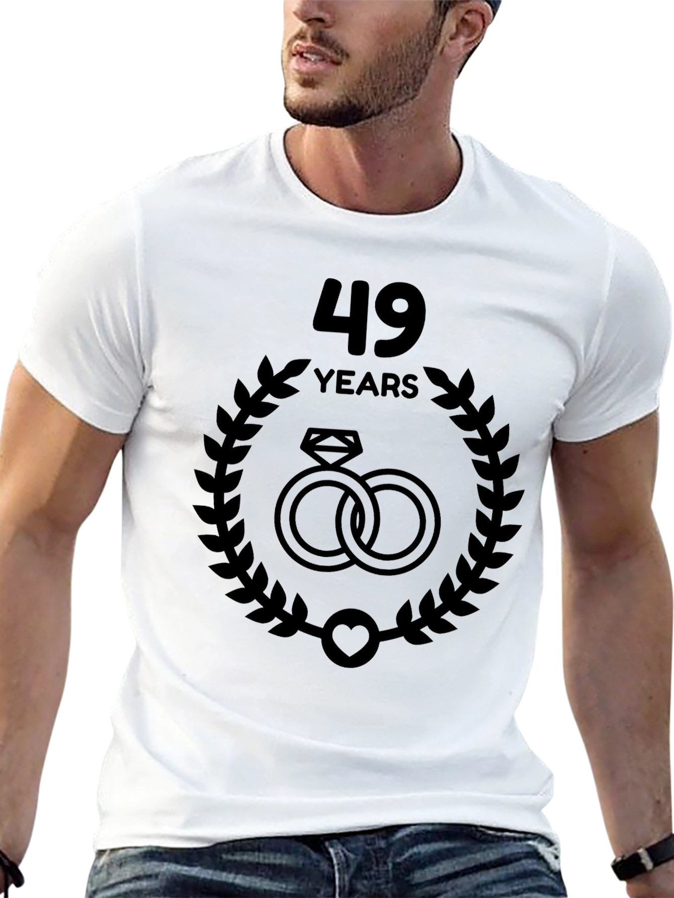 49th Anniversary T-Shirt - Love & Celebration
