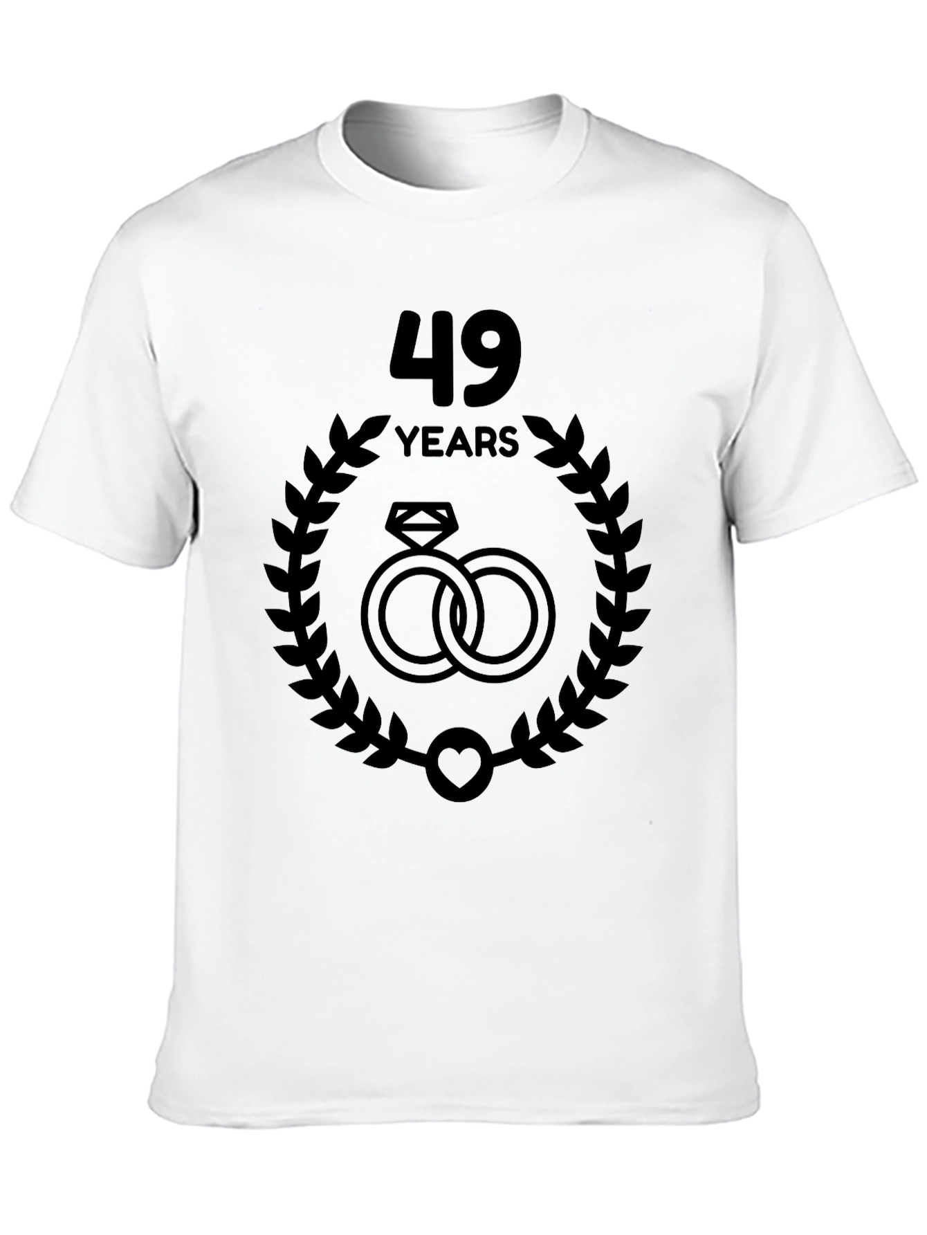 49th Anniversary T-Shirt - Love & Celebration