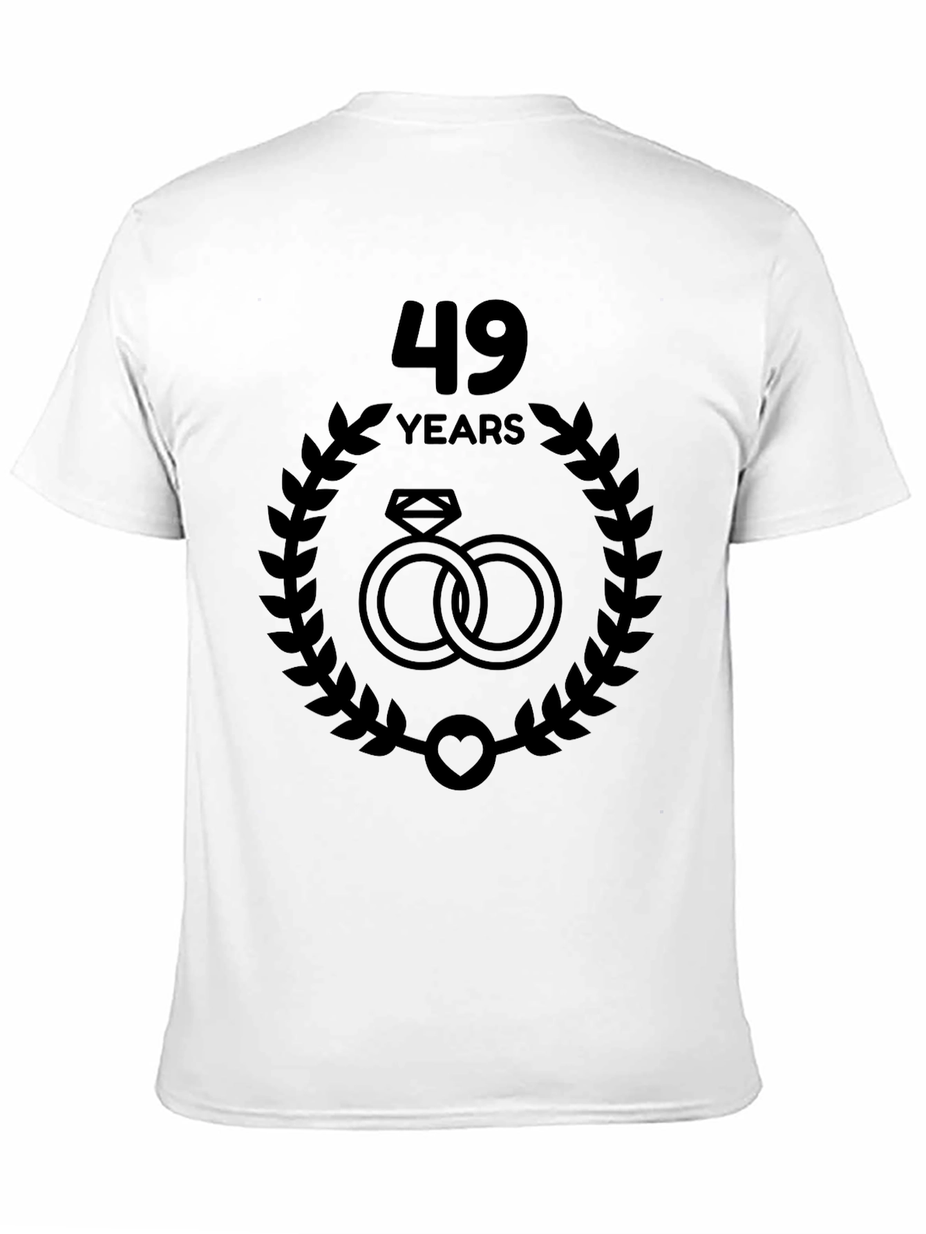 49th Anniversary T-Shirt - Love & Celebration