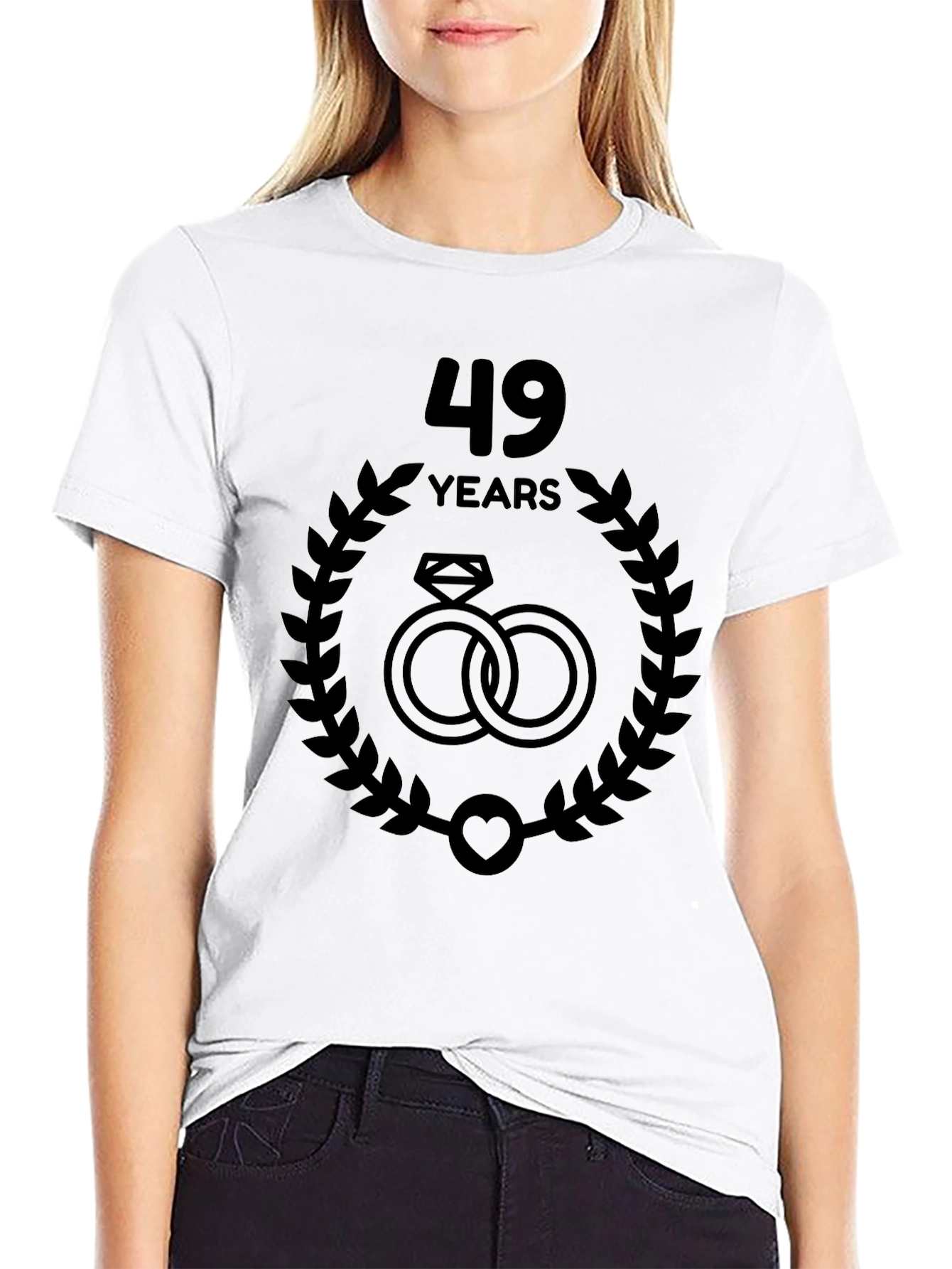 49th Anniversary T-Shirt - Love & Celebration