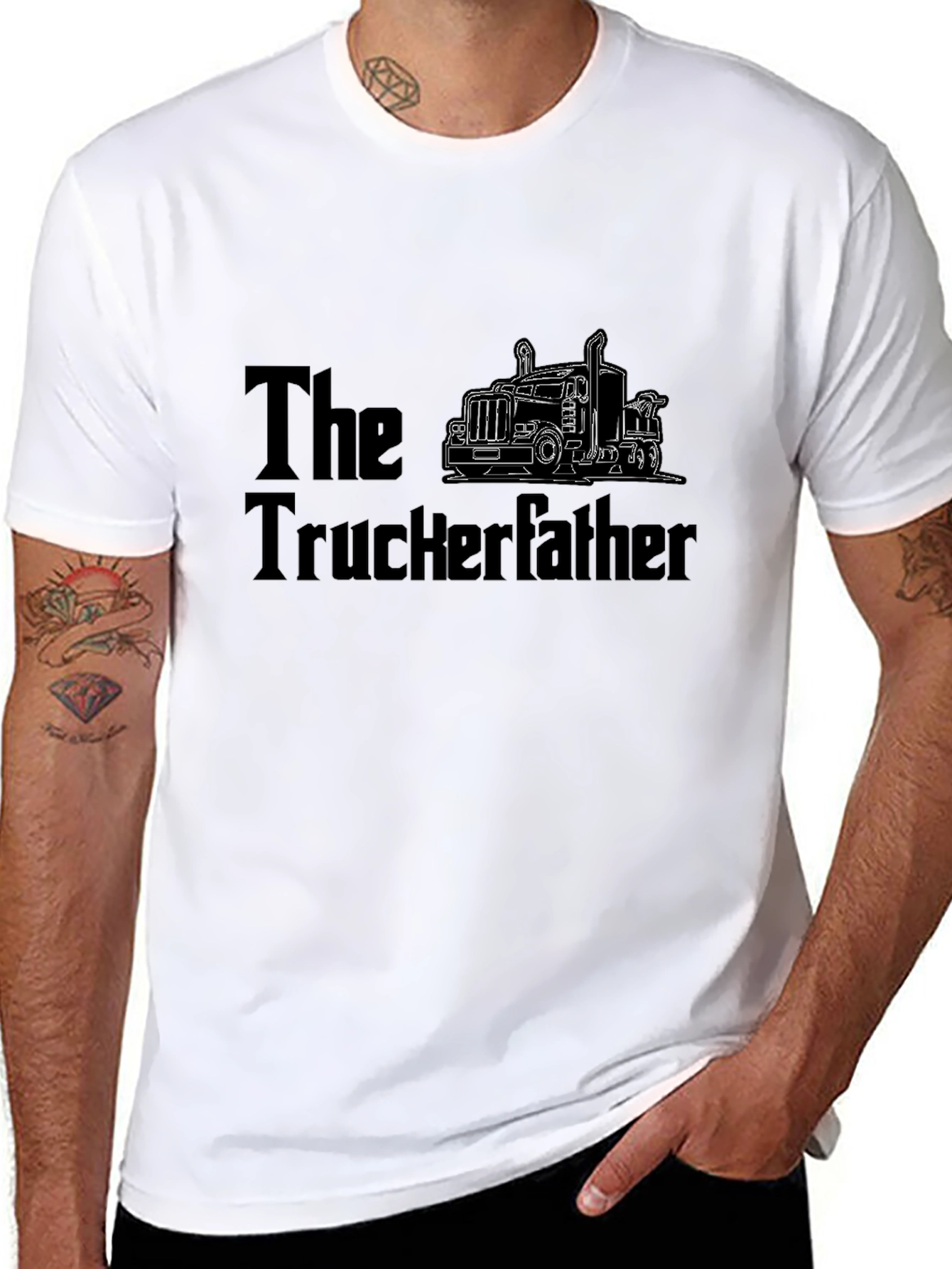 The Truckerfather Graphic Tee