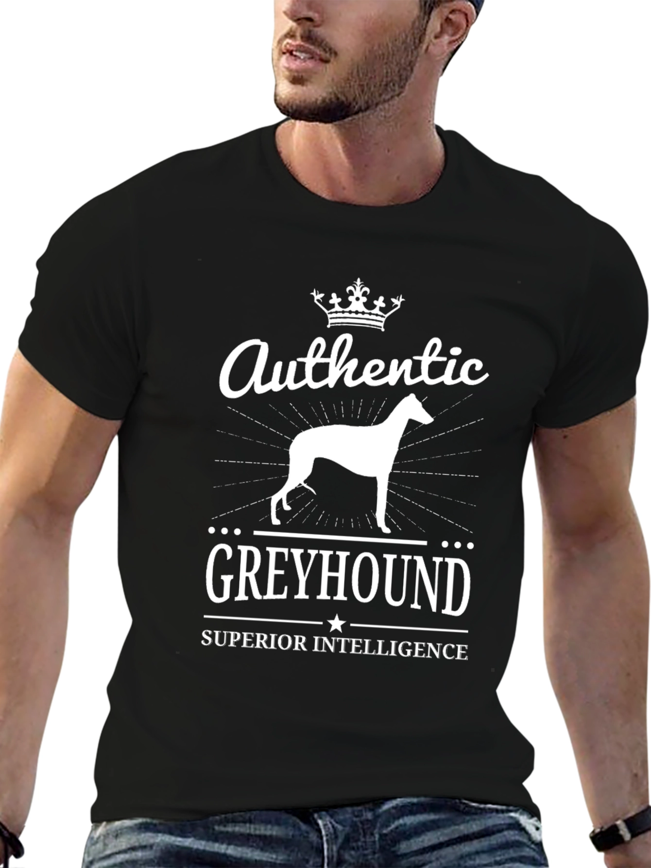 Authentic Greyhound Superior Intelligence Tee