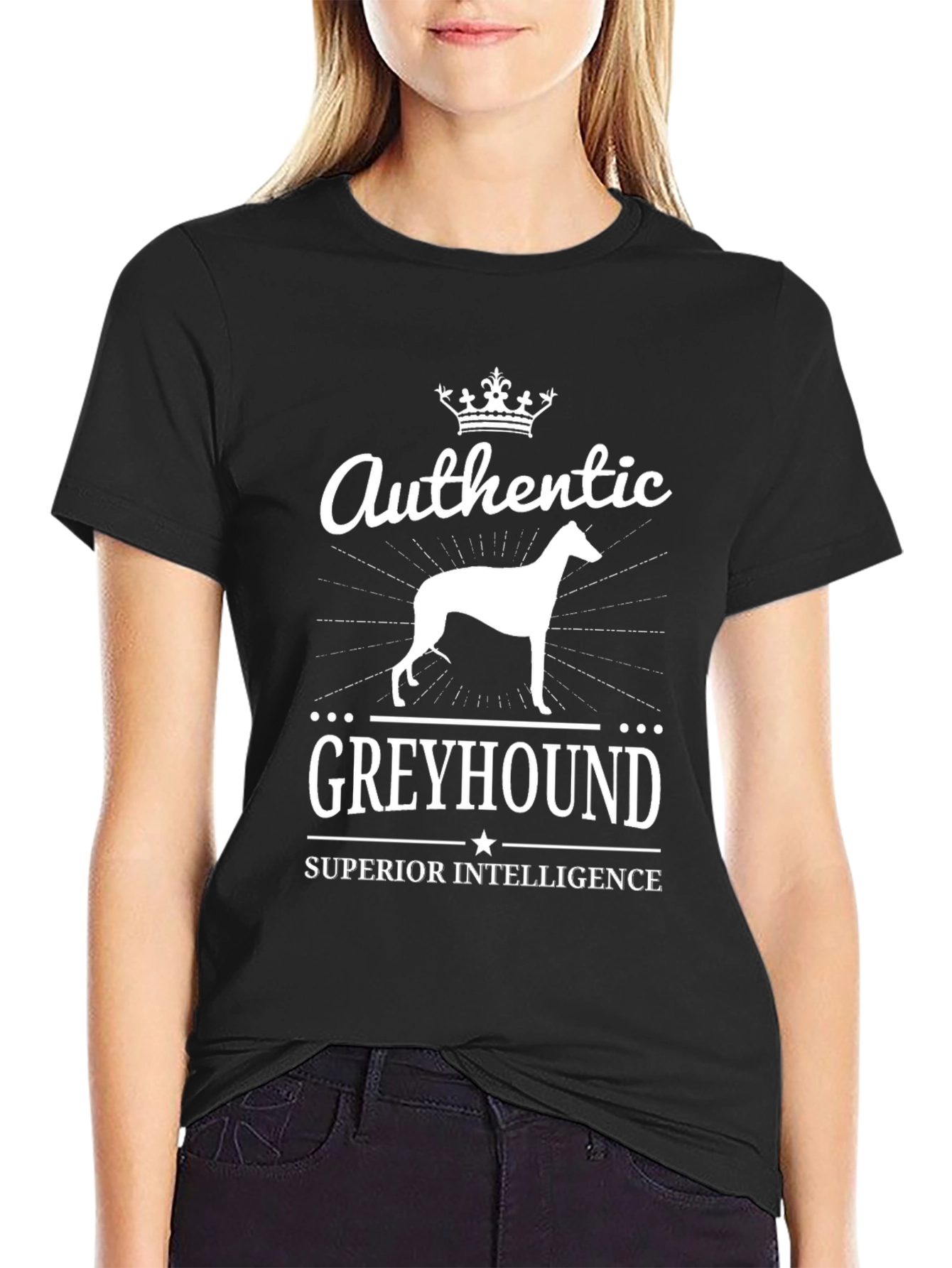 Authentic Greyhound Superior Intelligence Tee