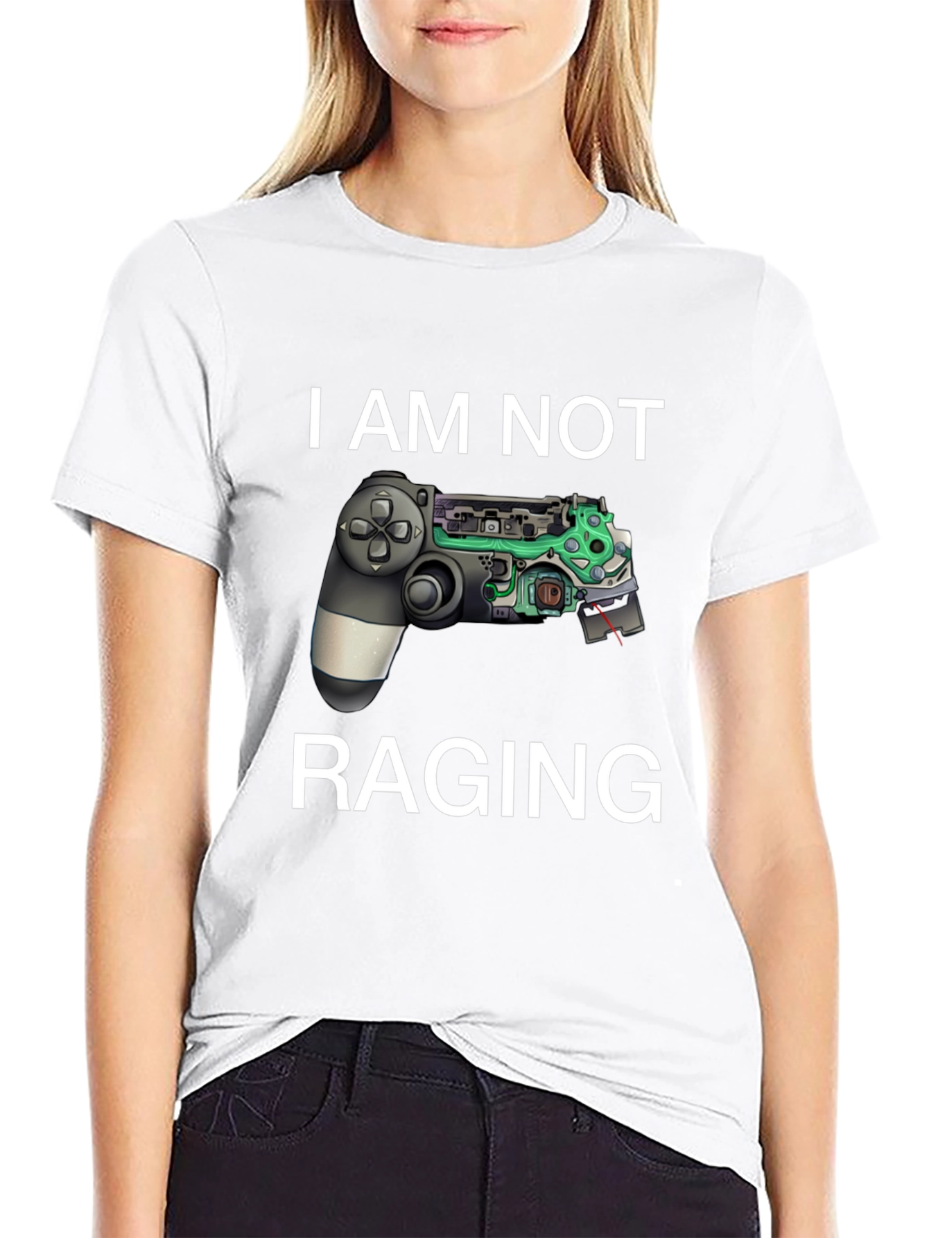 I Am Not Raging Gamer T-Shirt