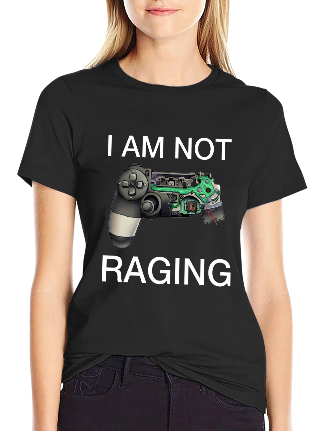 I Am Not Raging Gamer T-Shirt
