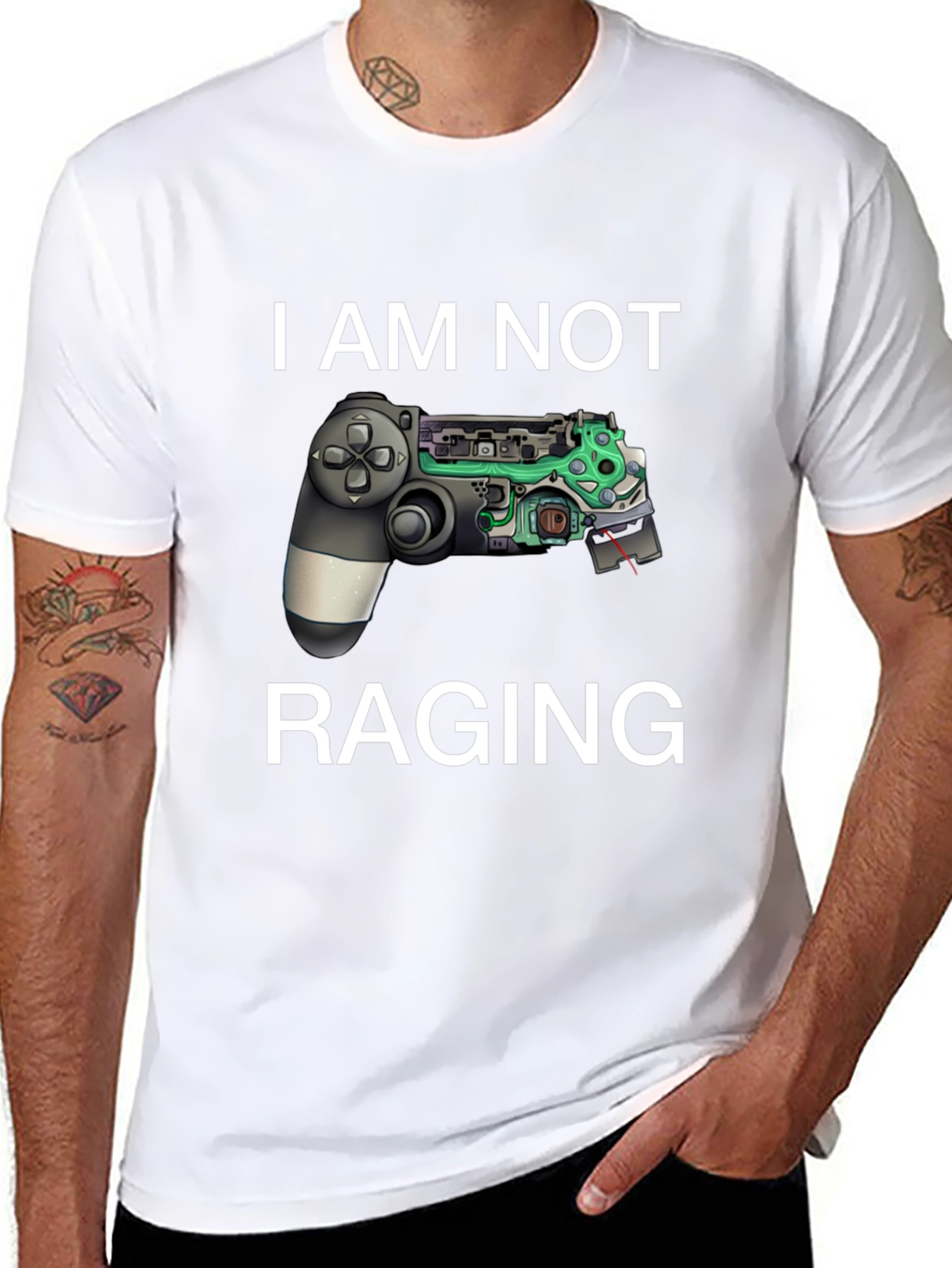 I Am Not Raging Gamer T-Shirt