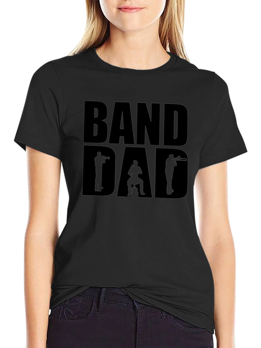 Band Dad Graphic T-Shirt - Musician Father Tee
