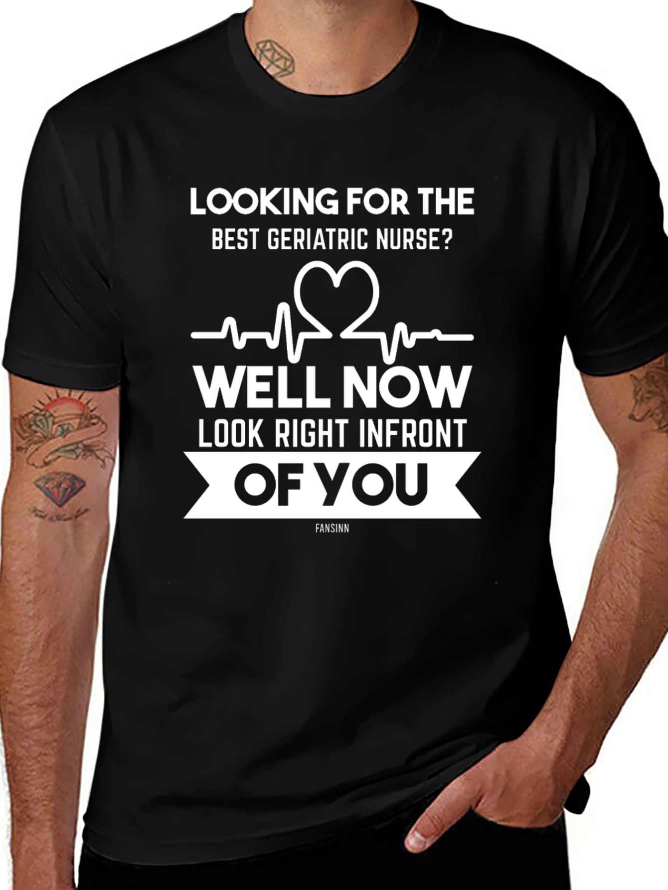 Geriatric Nurse T-Shirt: Best Nurse Apparel
