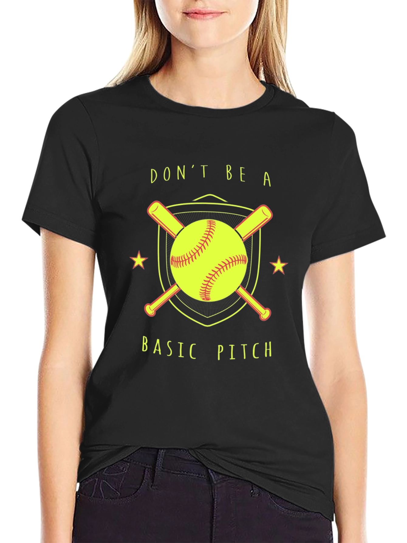 Dont Be A Basic Pitch T-Shirt