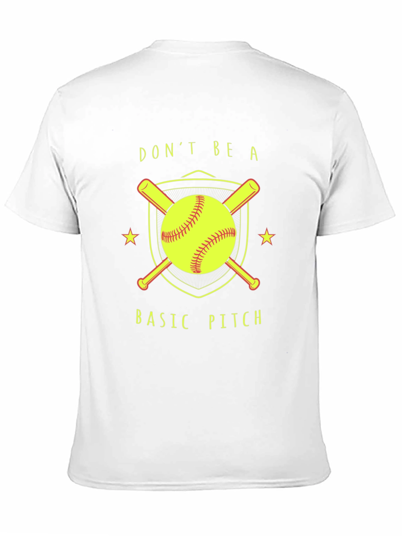 Dont Be A Basic Pitch T-Shirt