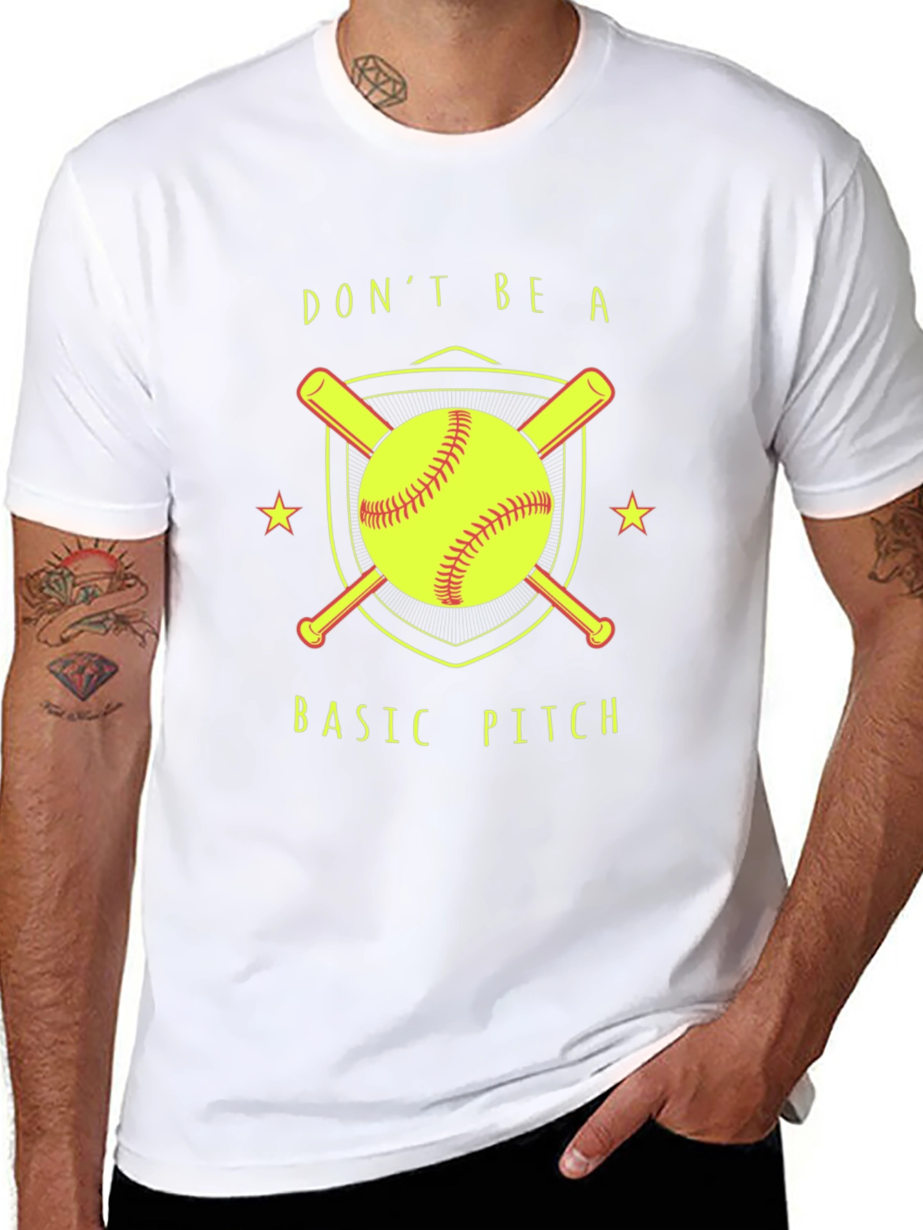 Dont Be A Basic Pitch T-Shirt