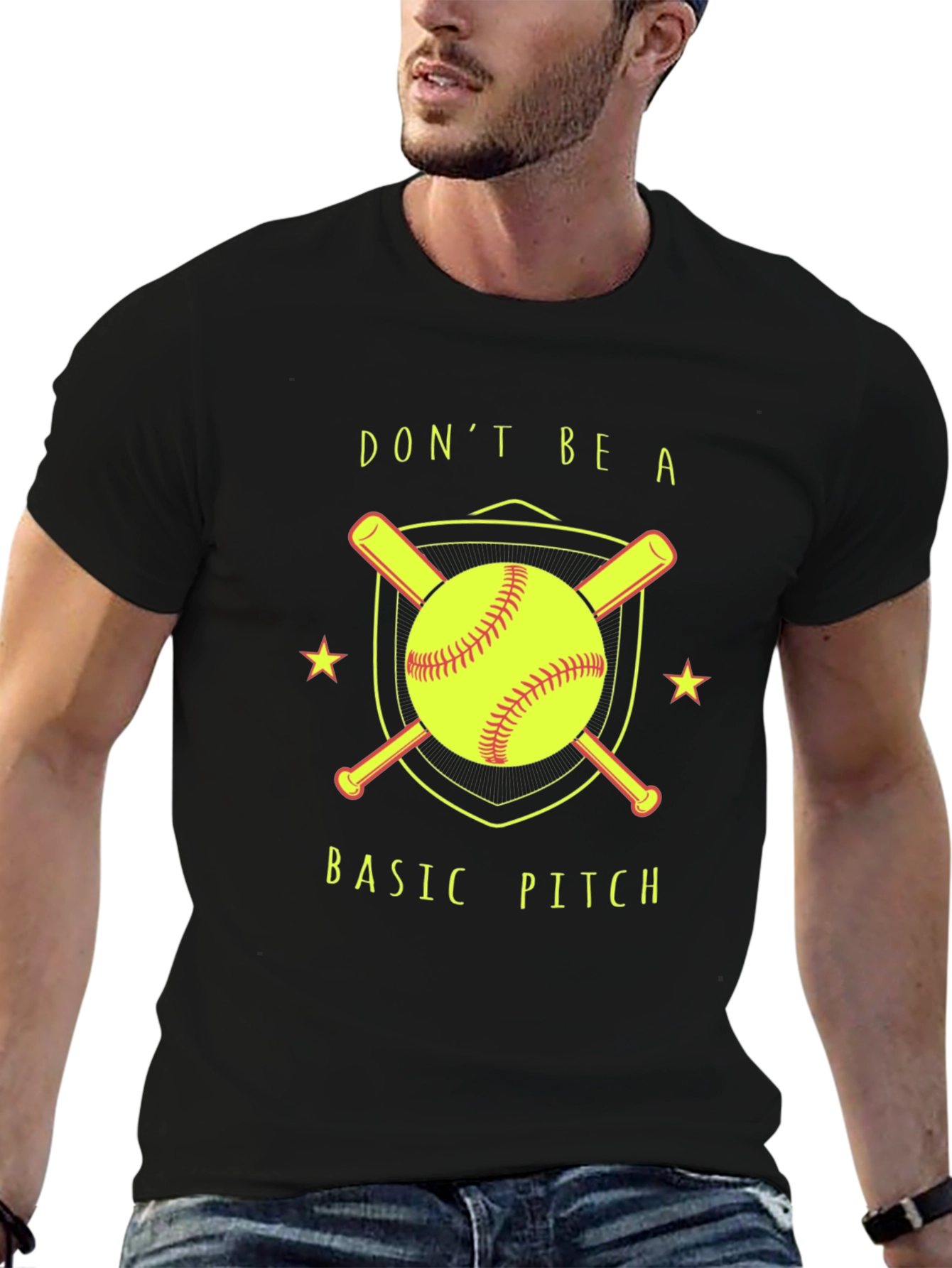 Dont Be A Basic Pitch T-Shirt