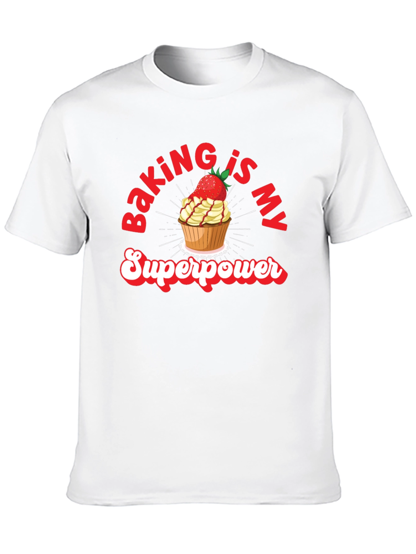Baking is My Superpower Graphic T-Shirt