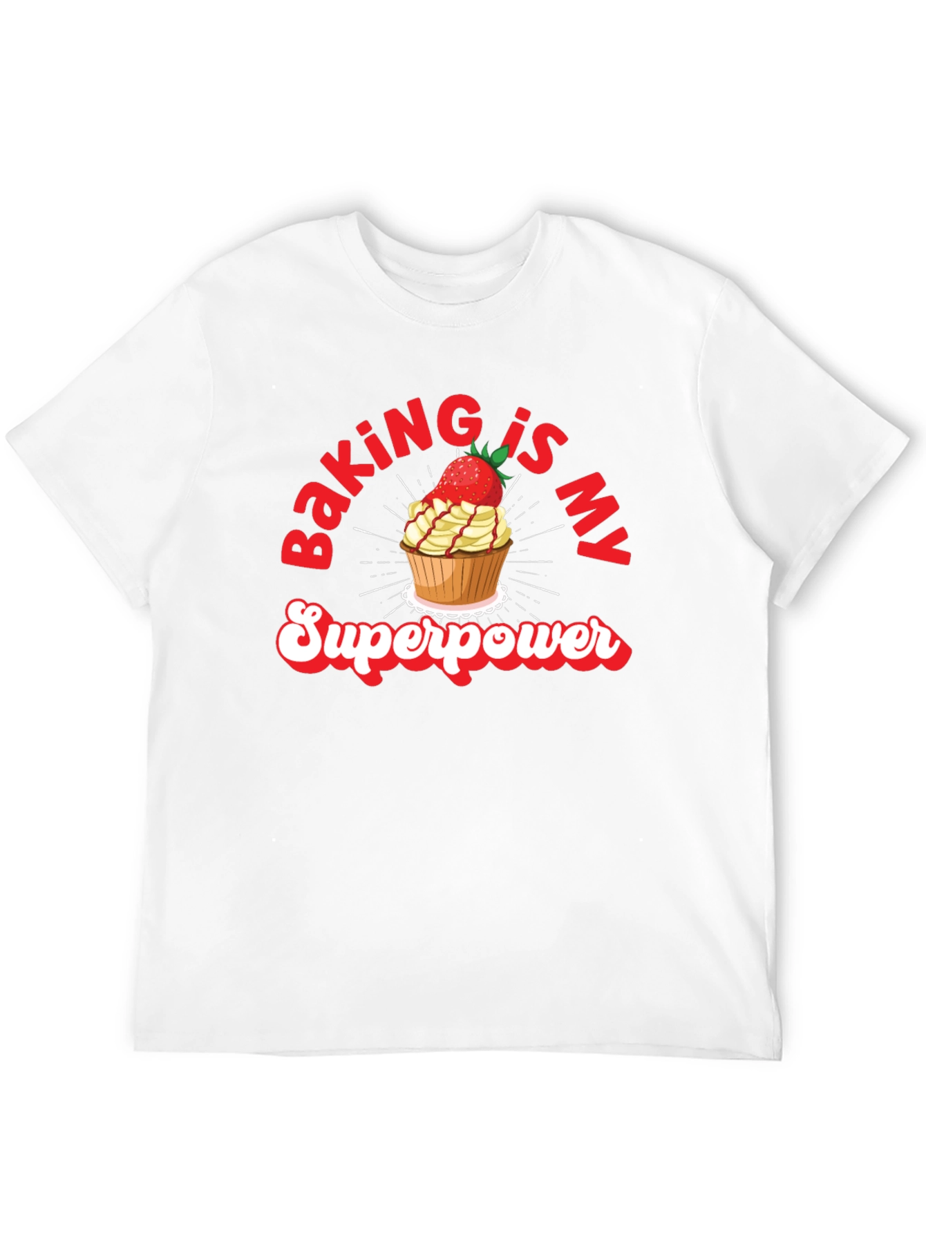 Baking is My Superpower Graphic T-Shirt