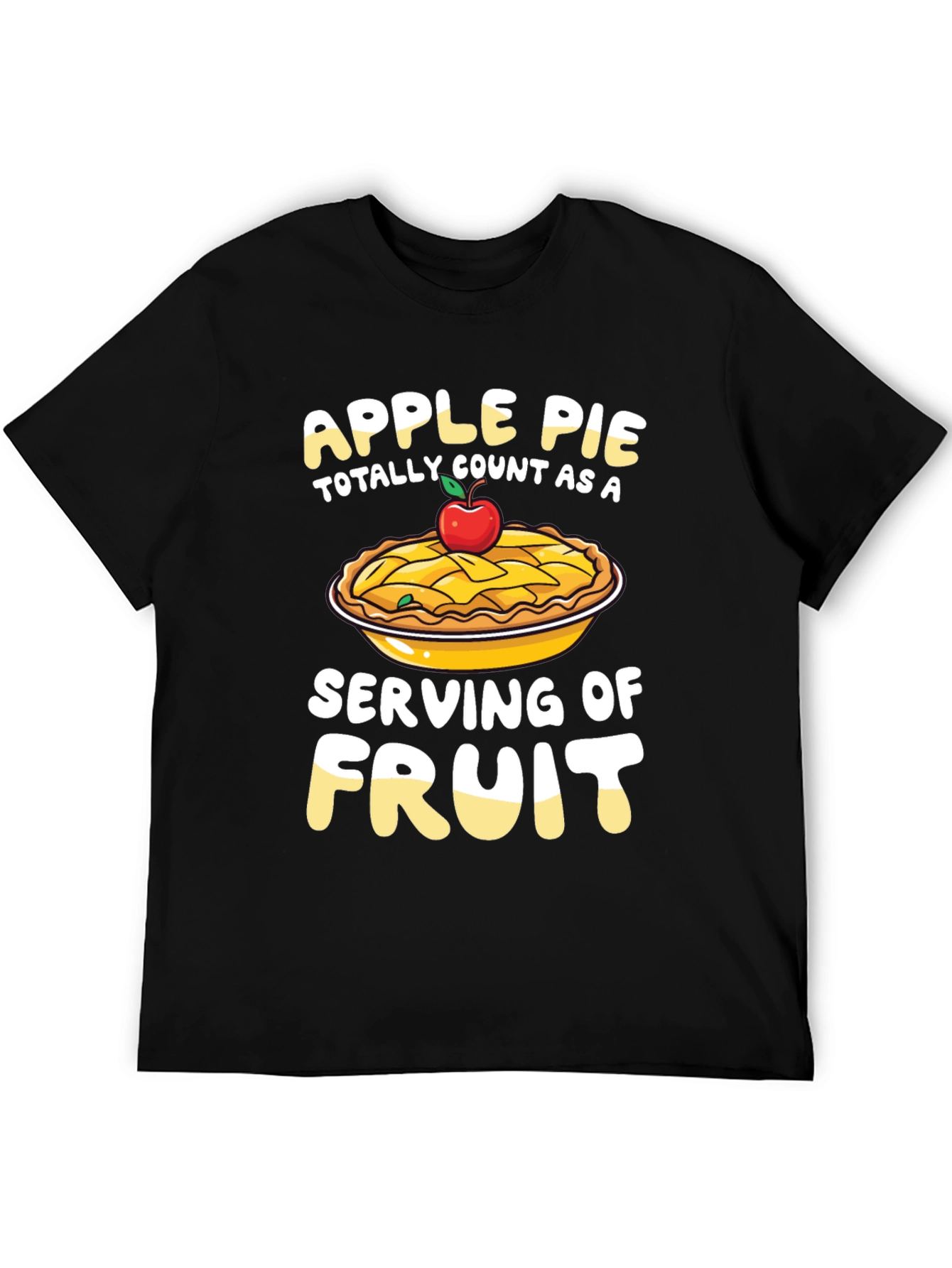 Apple Pie Serving of Fruit T-Shirt
