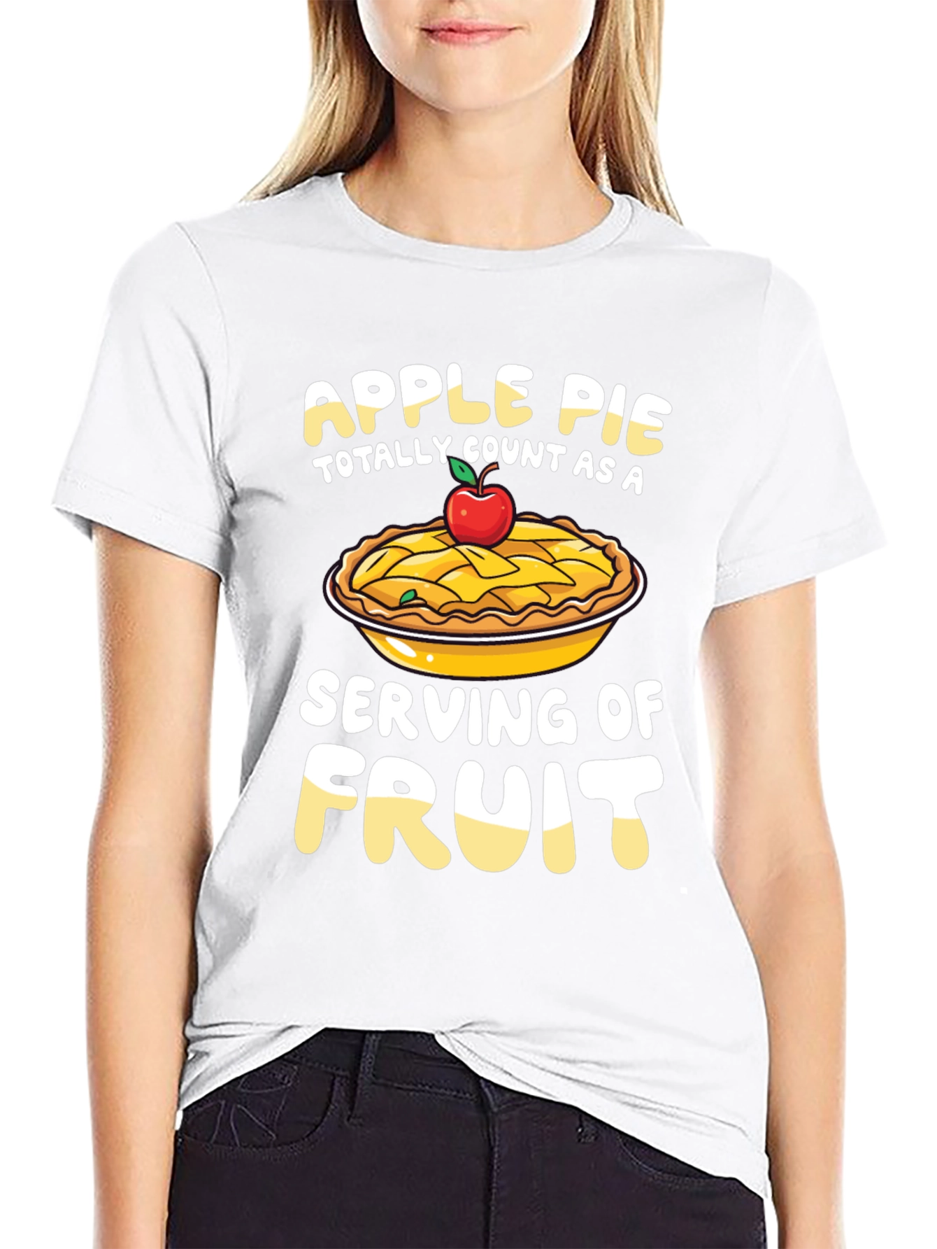 Apple Pie Serving of Fruit T-Shirt