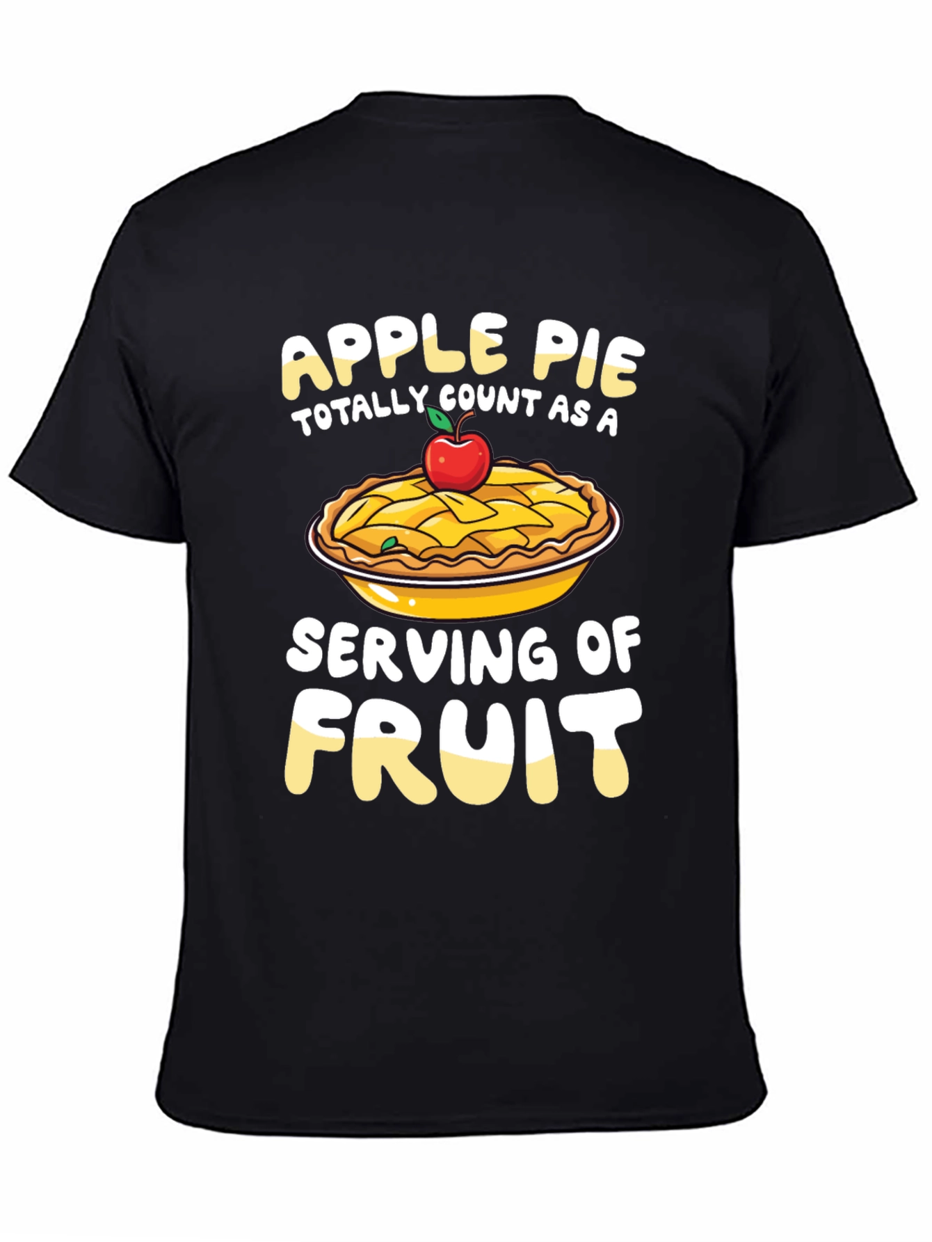 Apple Pie Serving of Fruit T-Shirt
