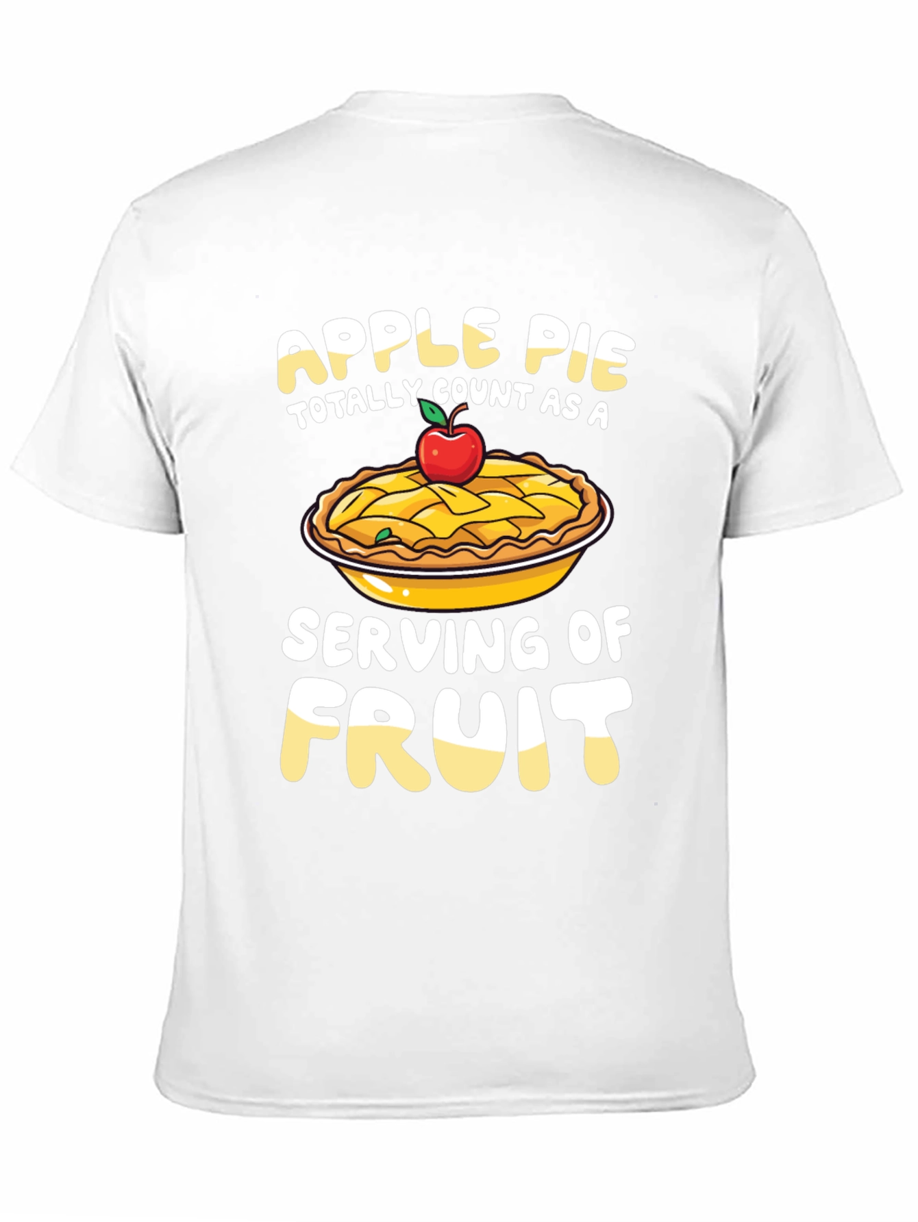 Apple Pie Serving of Fruit T-Shirt