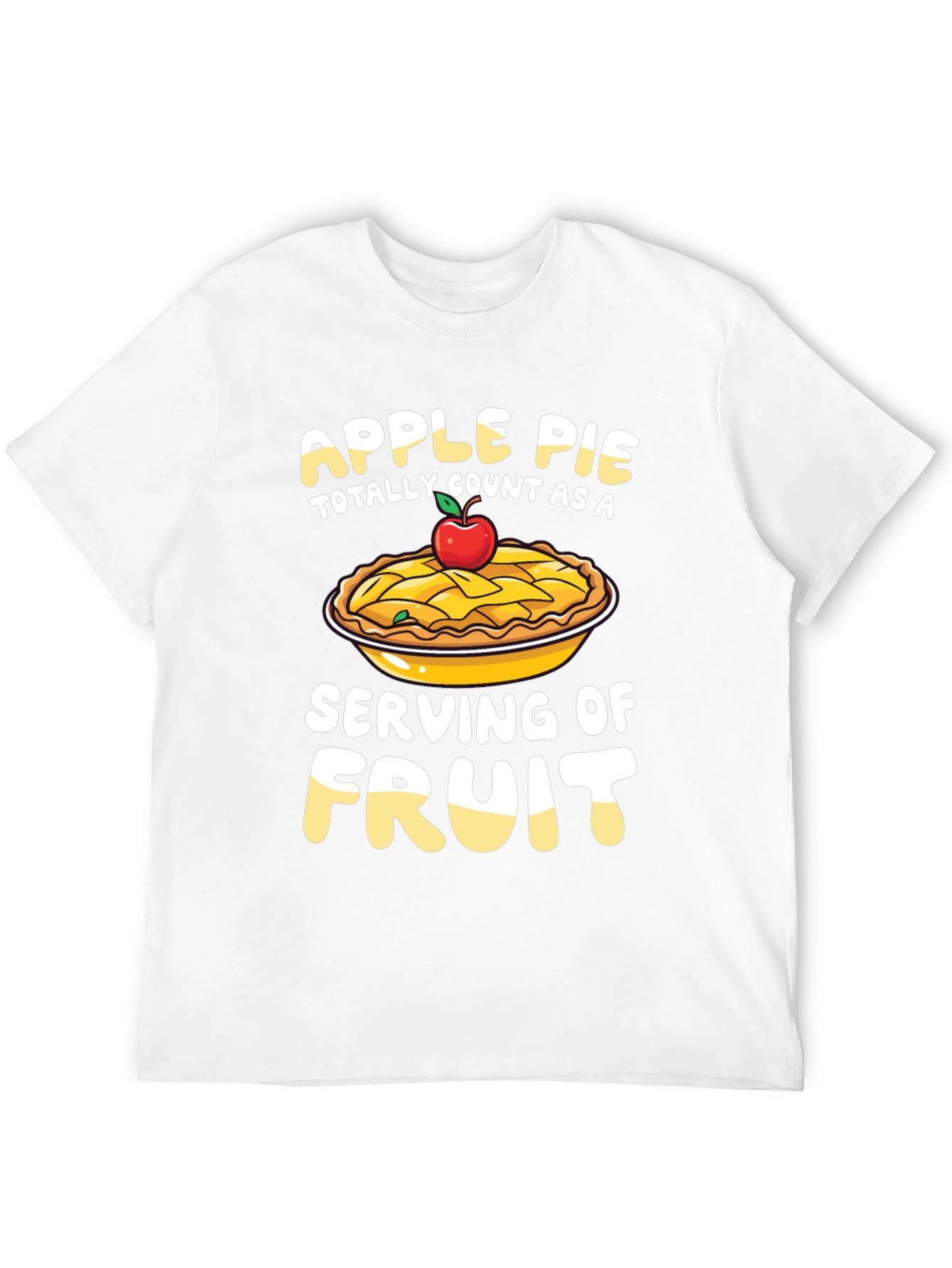 Apple Pie Serving of Fruit T-Shirt