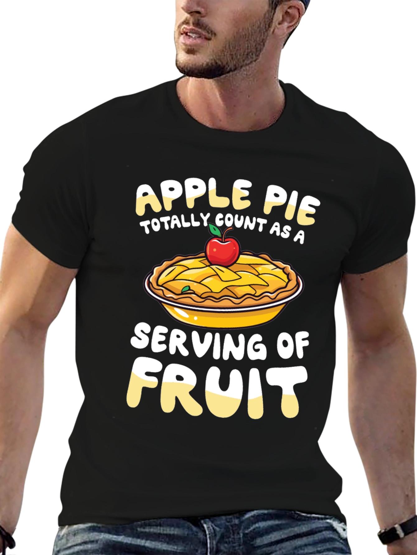 Apple Pie Serving of Fruit T-Shirt