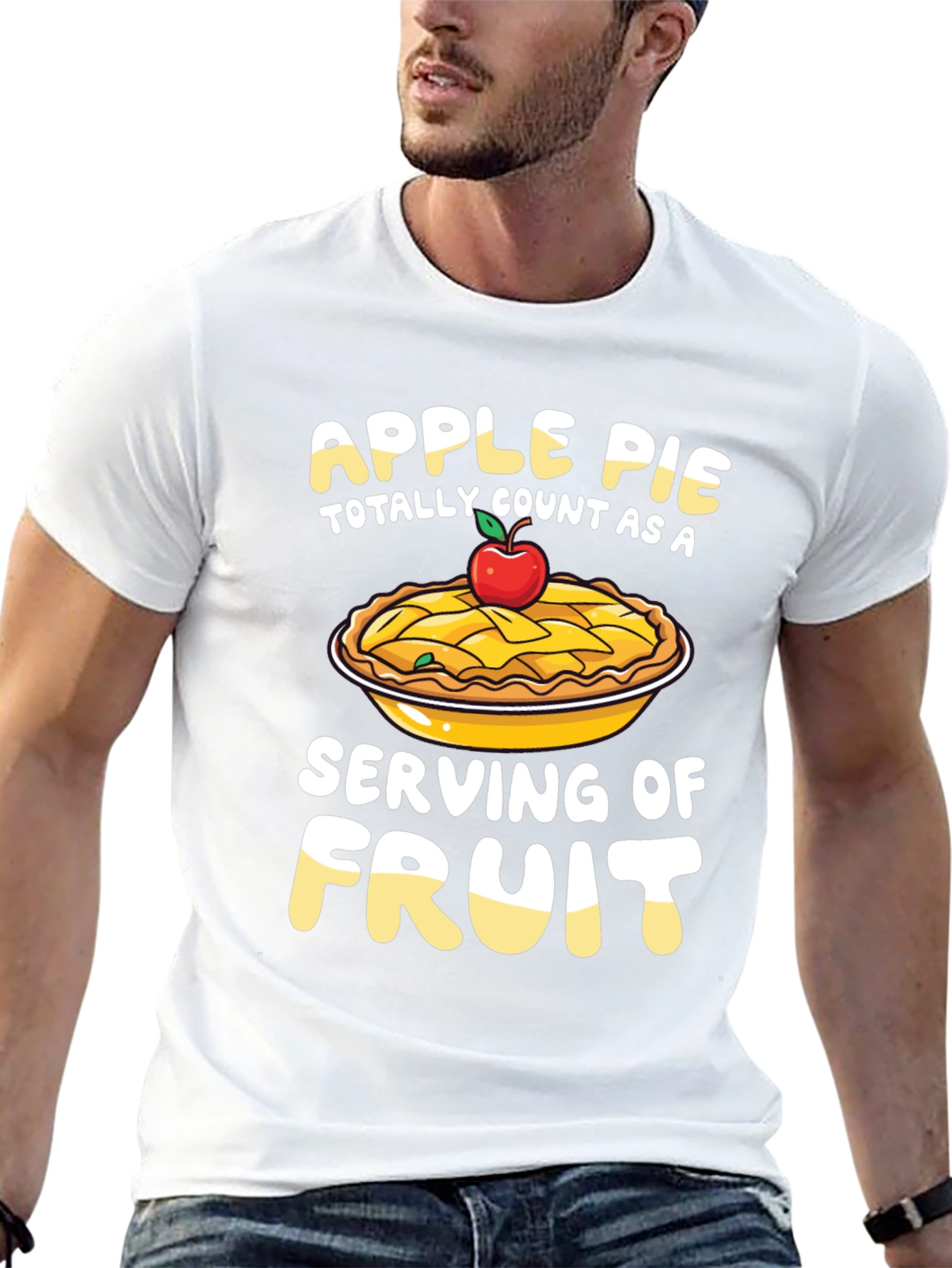 Apple Pie Serving of Fruit T-Shirt