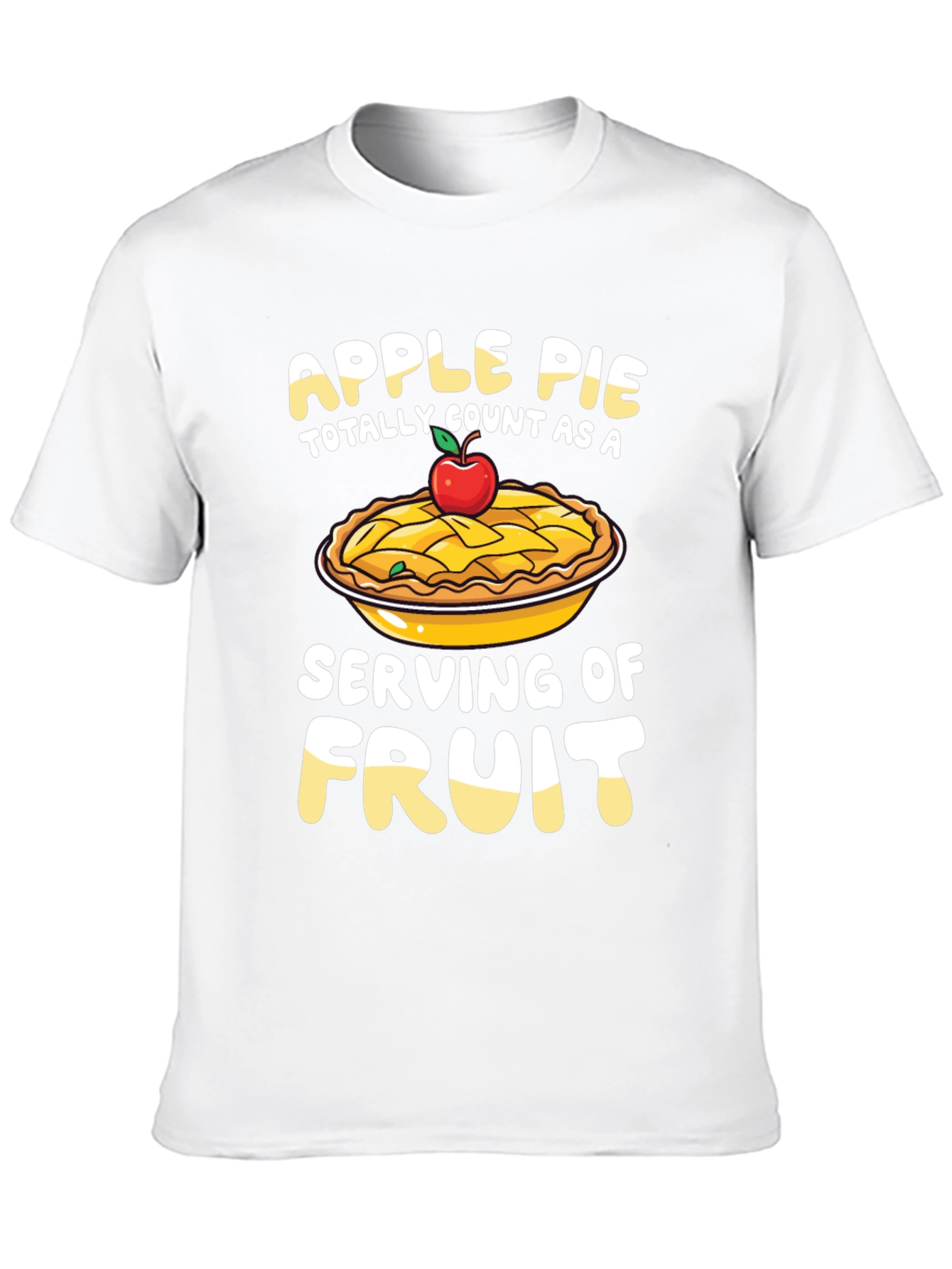 Apple Pie Serving of Fruit T-Shirt