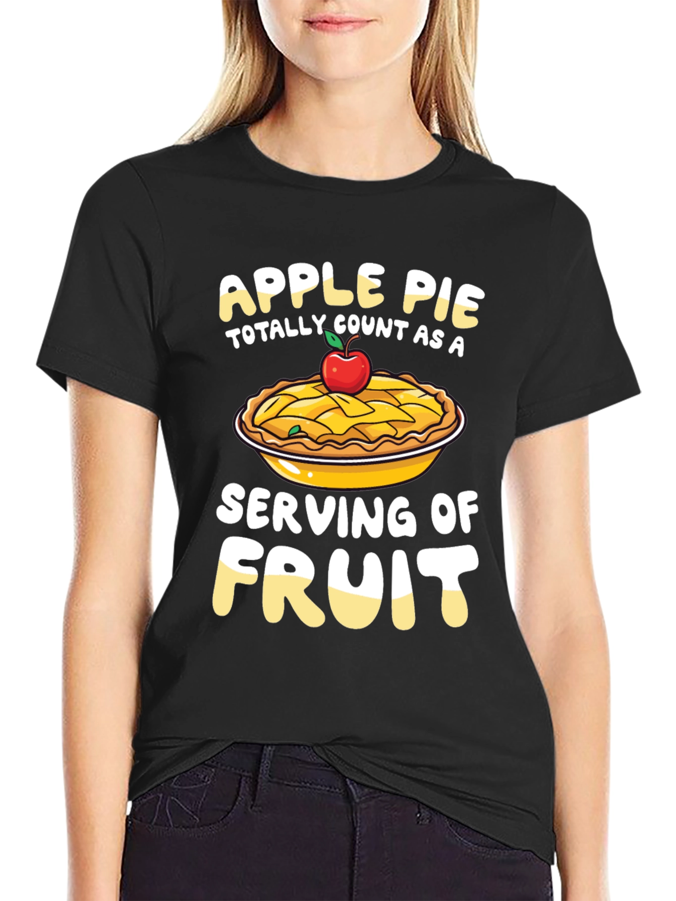 Apple Pie Serving of Fruit T-Shirt