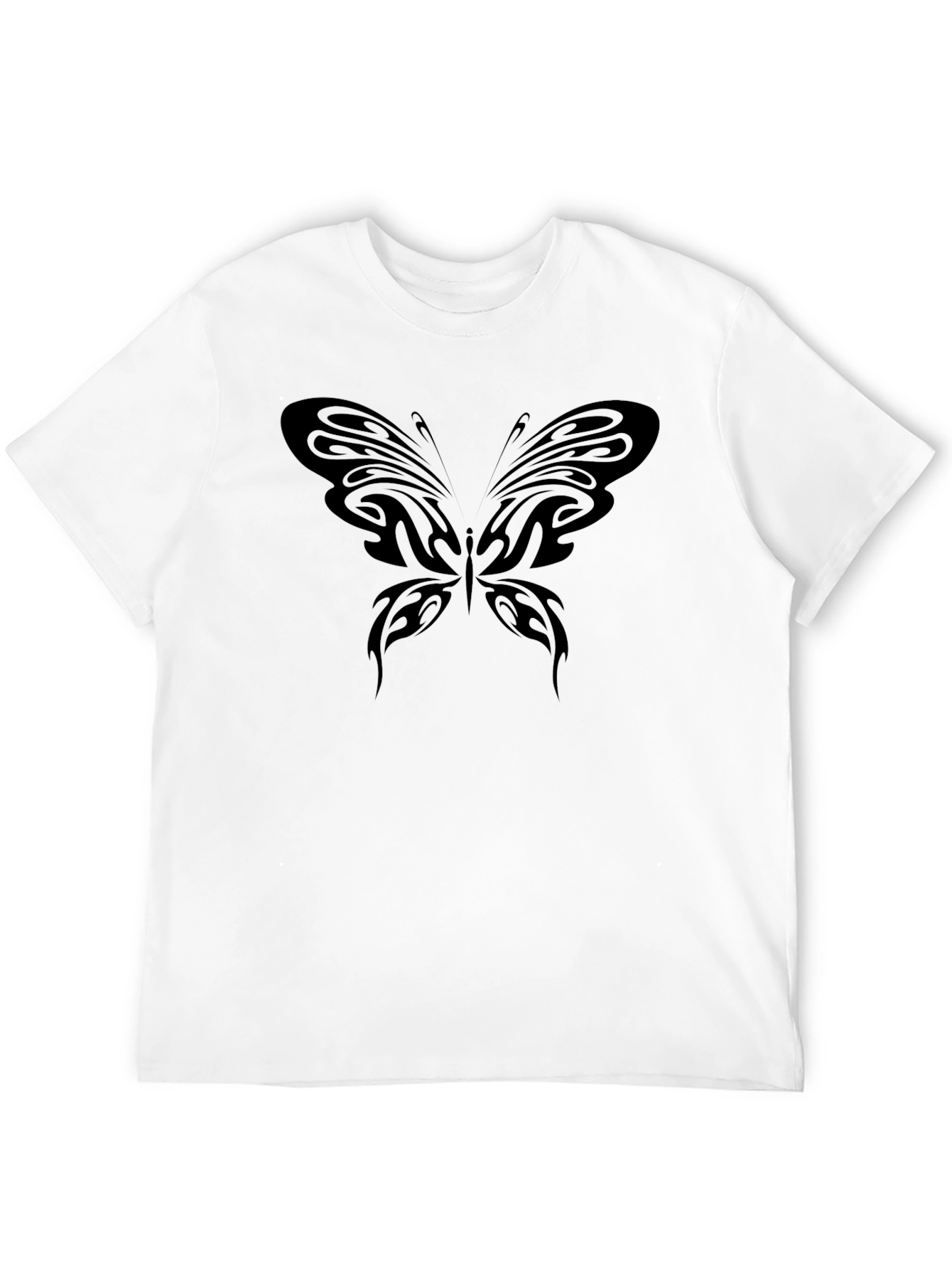 Black Butterfly Graphic Tee - Stylish & Trendy