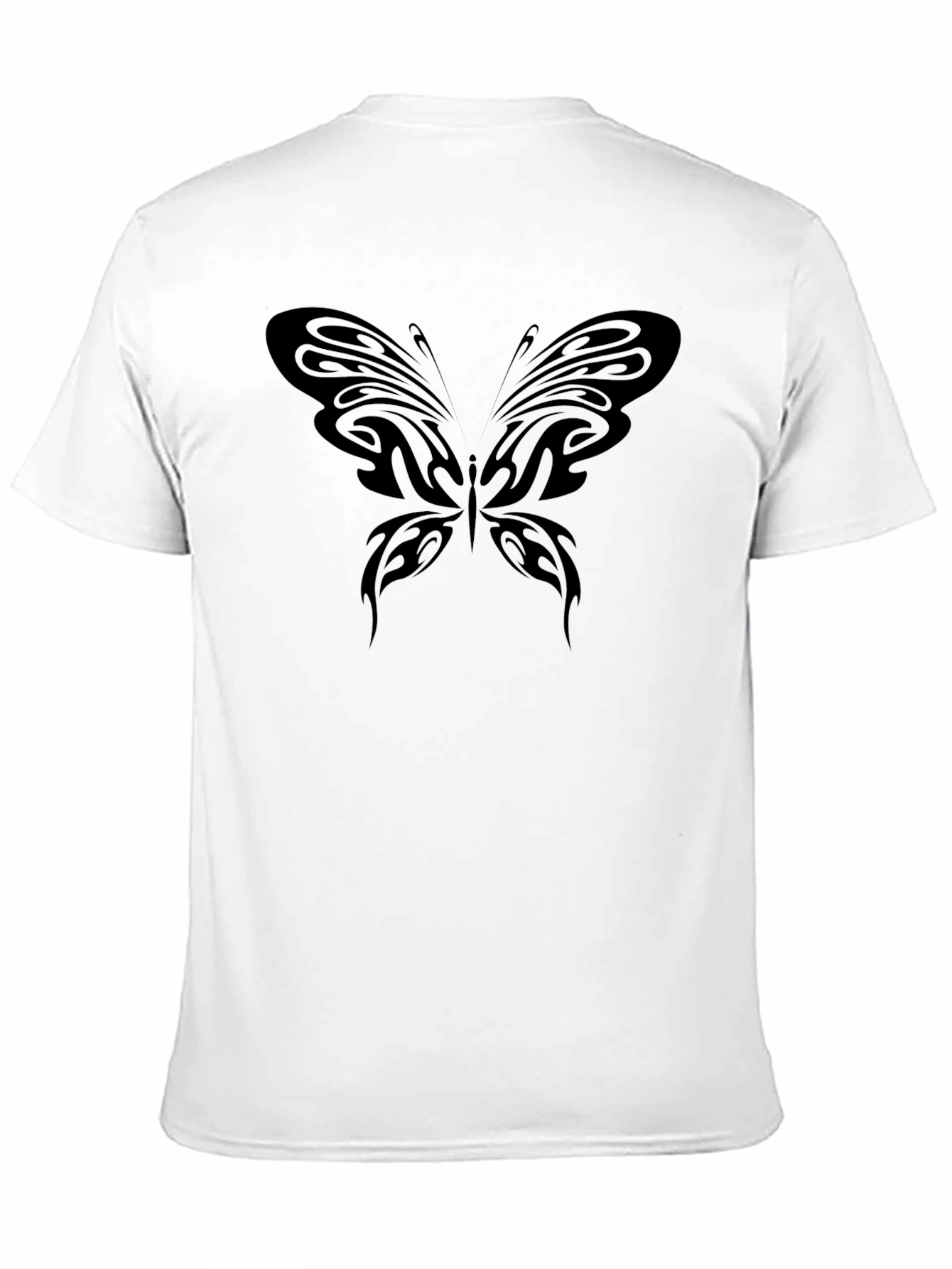 Black Butterfly Graphic Tee - Stylish & Trendy