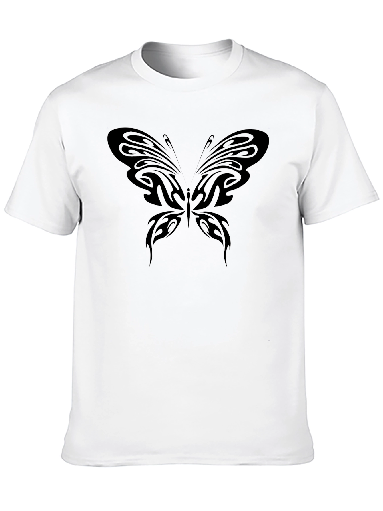 Black Butterfly Graphic Tee - Stylish & Trendy
