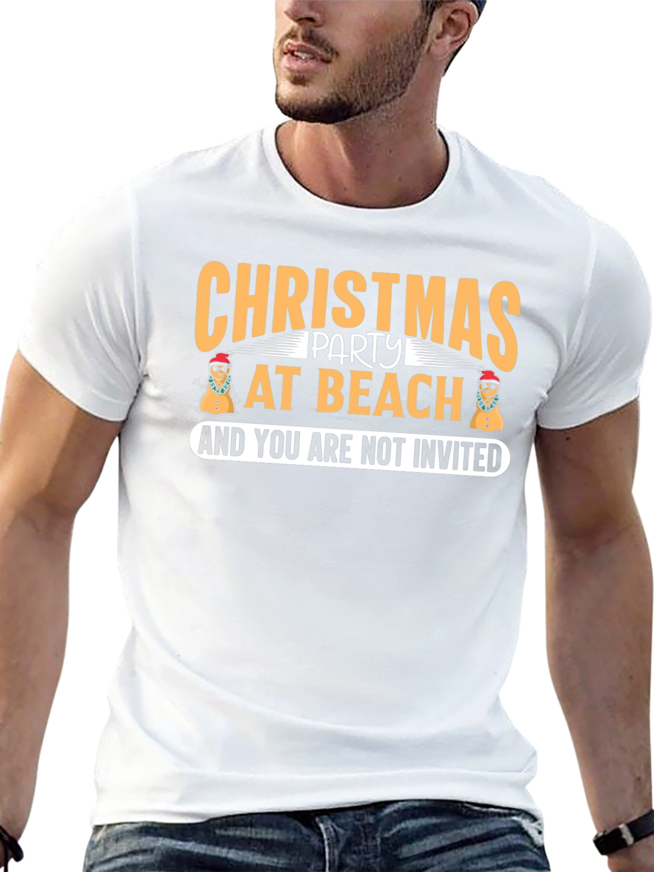Christmas Party at Beach T-Shirt - Youre Not Invited!