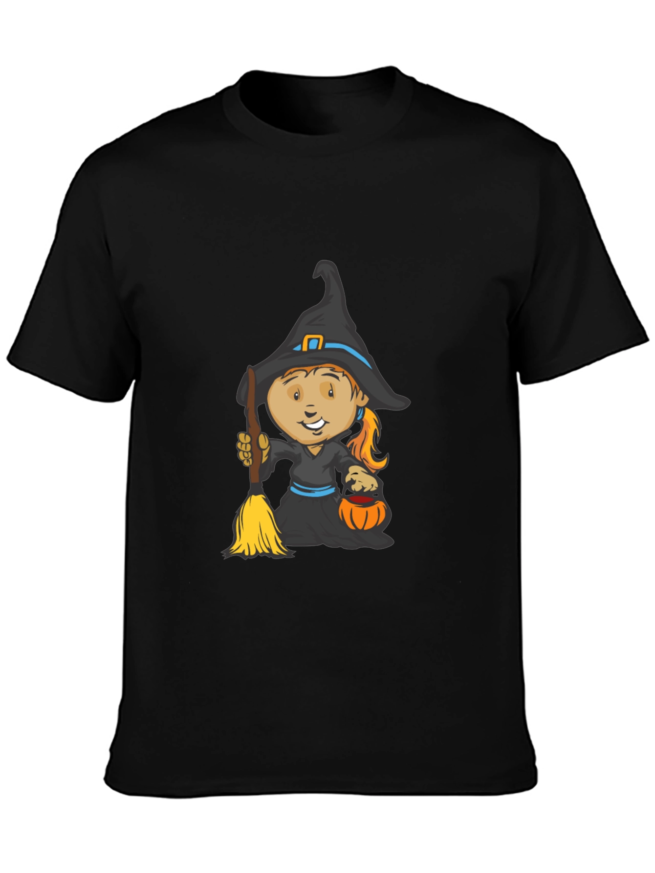Witch Graphic Tee - Halloween Style